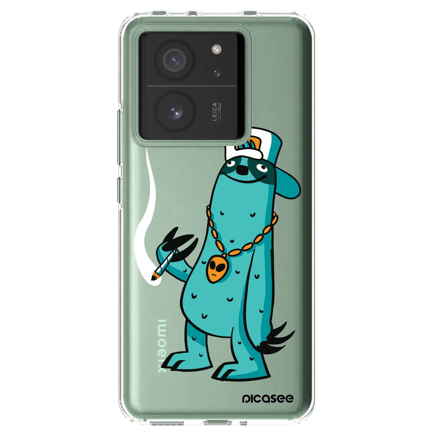 Silikonový průhledný obal pro Xiaomi 13T Pro - Earth - Je mi fajn