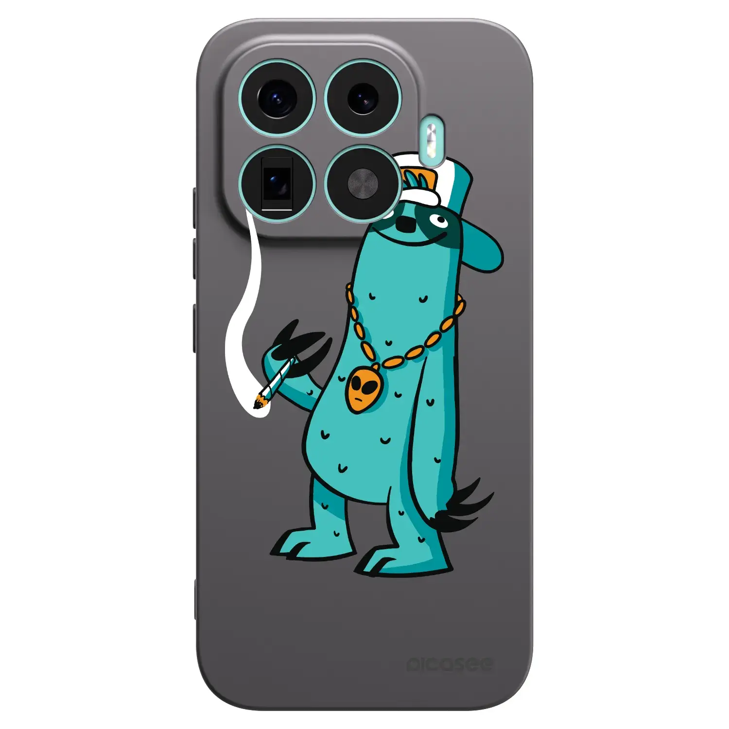 Silikonový černý obal pro Xiaomi 17T - Earth - Je mi fajn