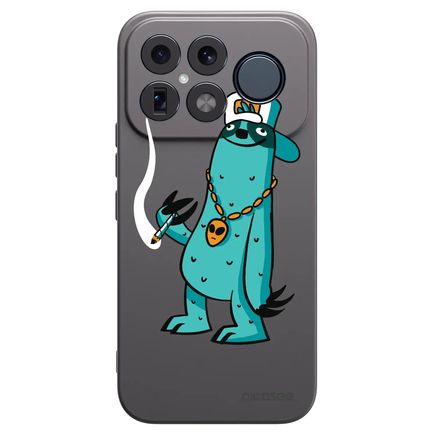Silikonový černý obal pro Xiaomi Poco F8 Ultra - Earth - Je mi fajn