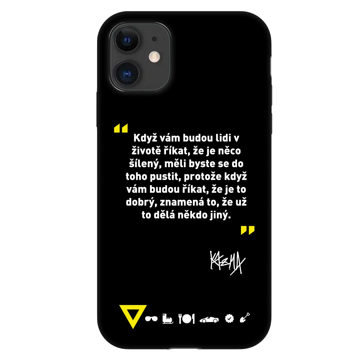Fashion Case pro Apple iPhone 11 - Kazma - MĚLI BYSTE SE DO TOHO PUSTIT