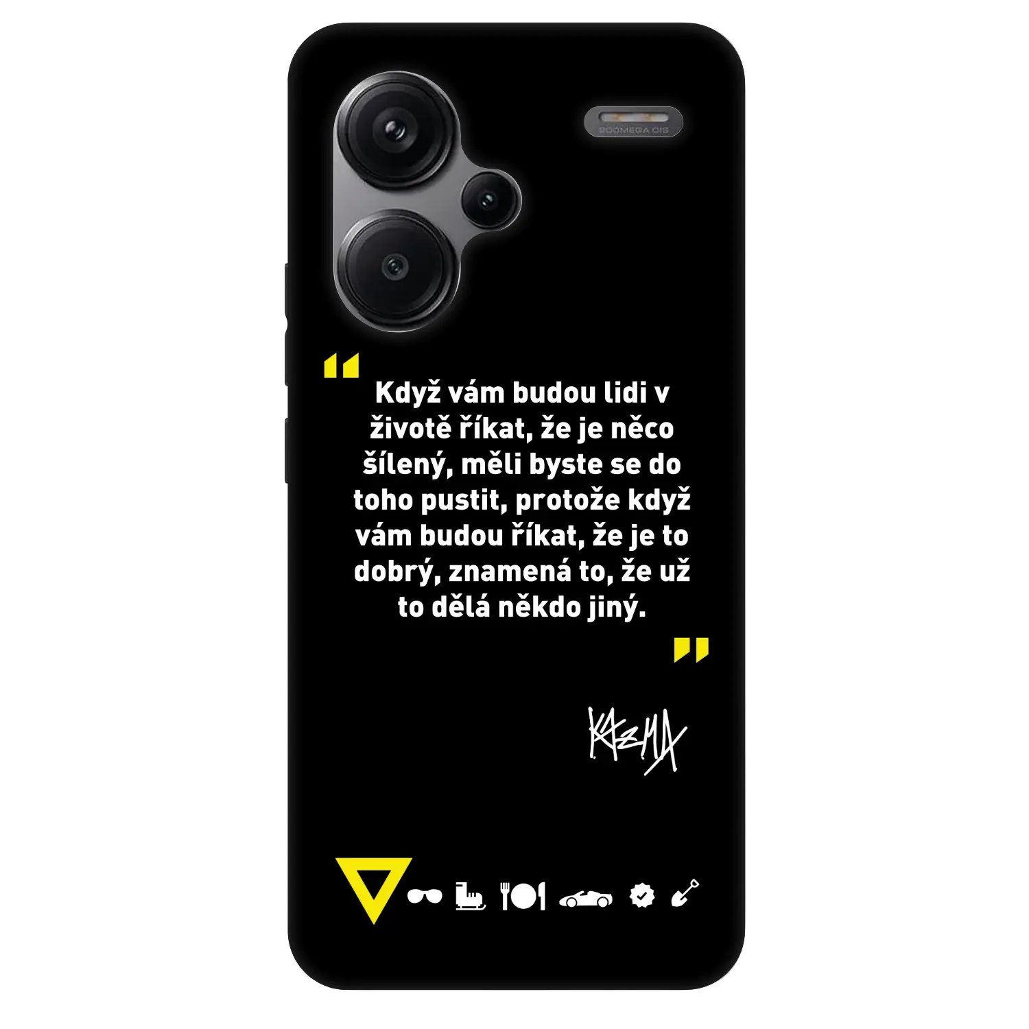Fashion Case pro Xiaomi Redmi Note 13 Pro+ 5G - Kazma - MĚLI BYSTE SE DO TOHO PUSTIT