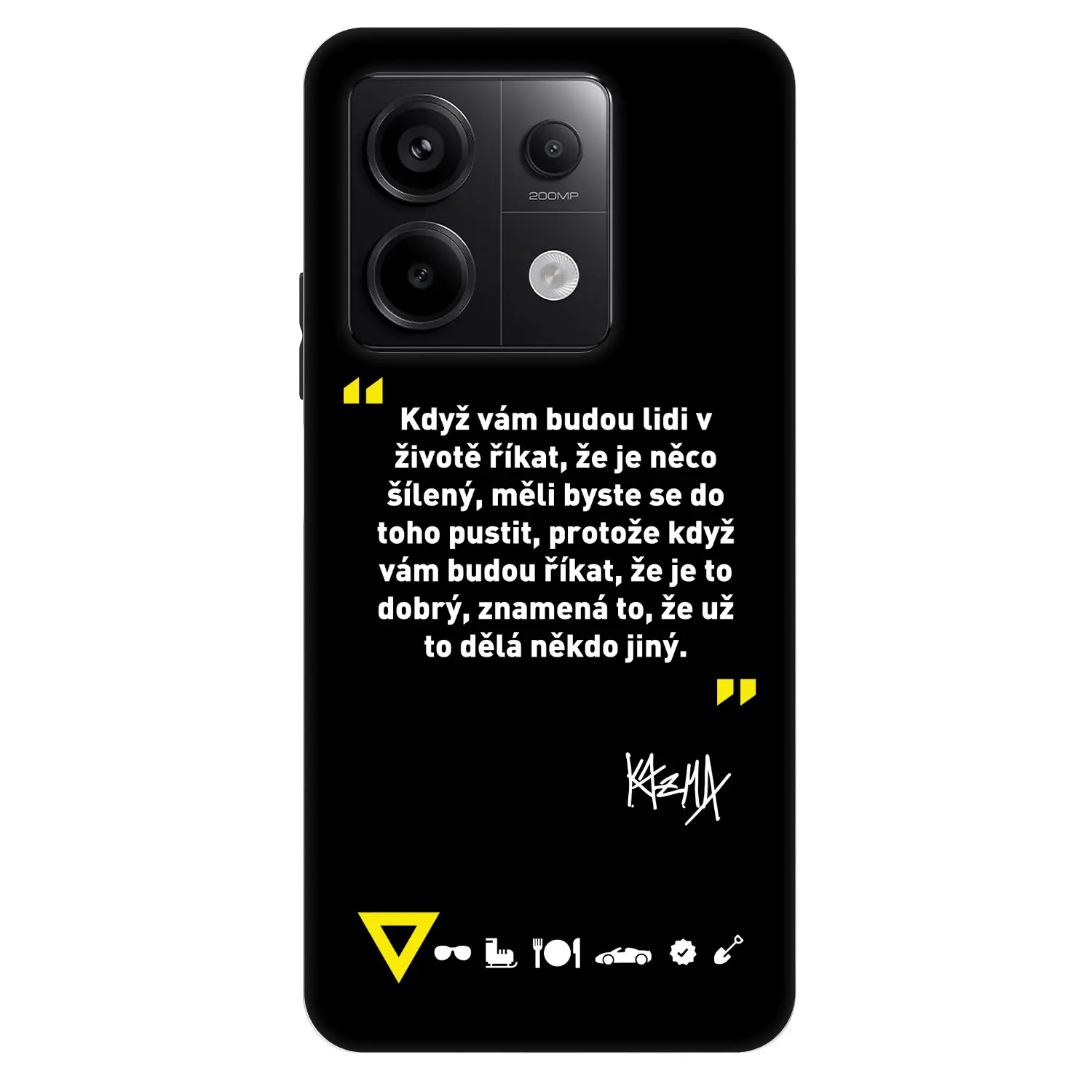 Fashion Case pro Xiaomi Redmi Note 13 Pro 5G - Kazma - MĚLI BYSTE SE DO TOHO PUSTIT