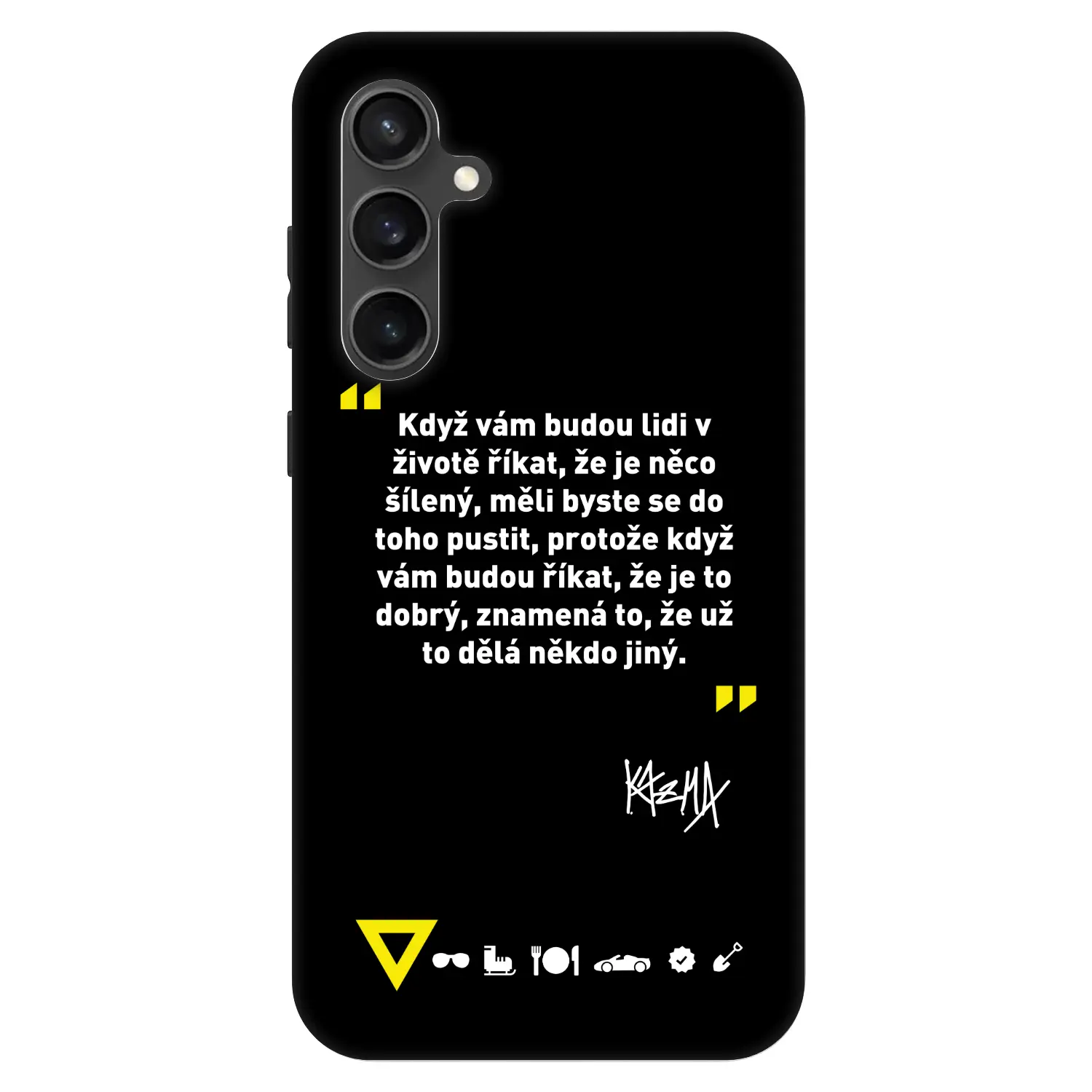 Fashion Case pro Samsung Galaxy S23 FE S711B - Kazma - MĚLI BYSTE SE DO TOHO PUSTIT