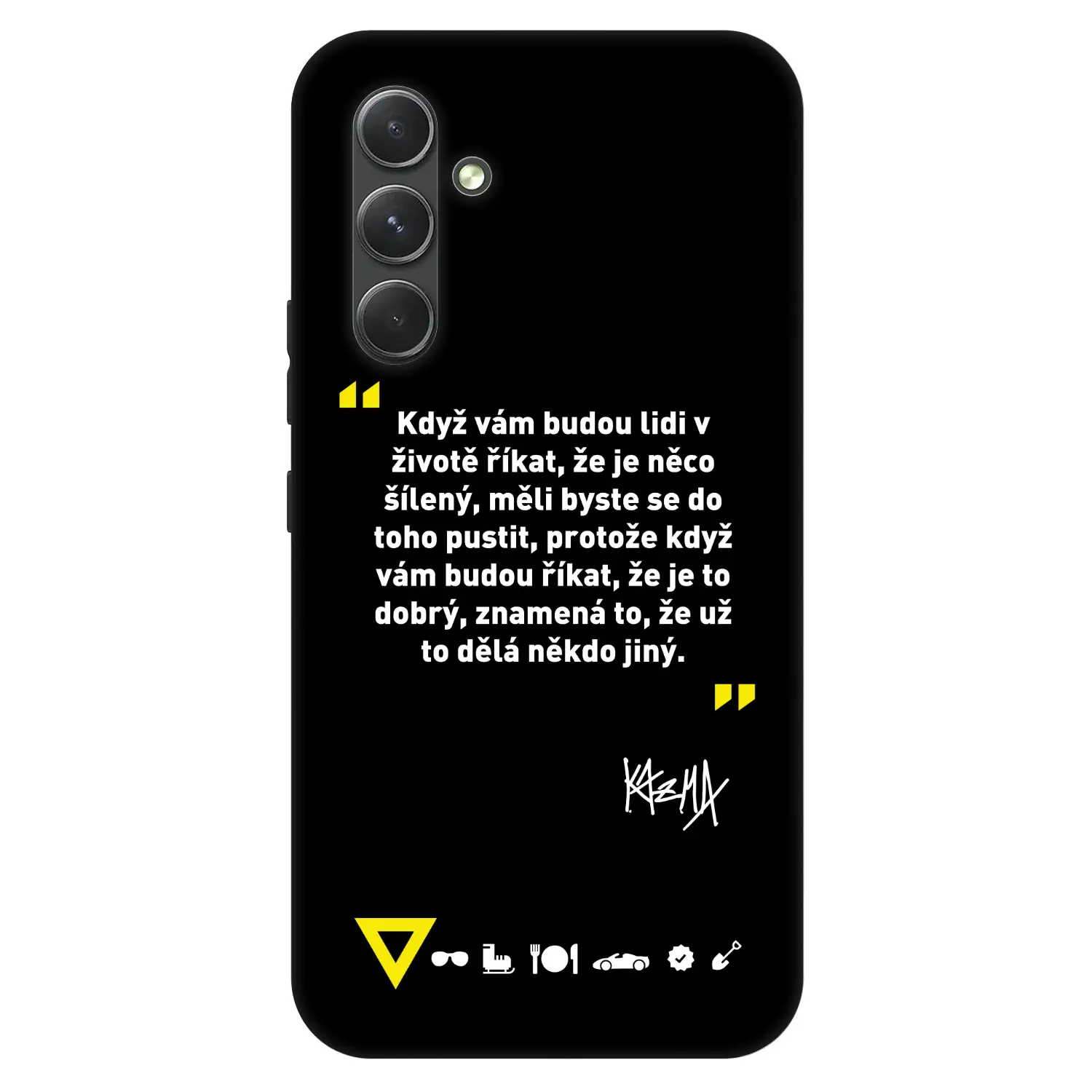 Fashion Case pro Samsung Galaxy A54 5G A546B - Kazma - MĚLI BYSTE SE DO TOHO PUSTIT