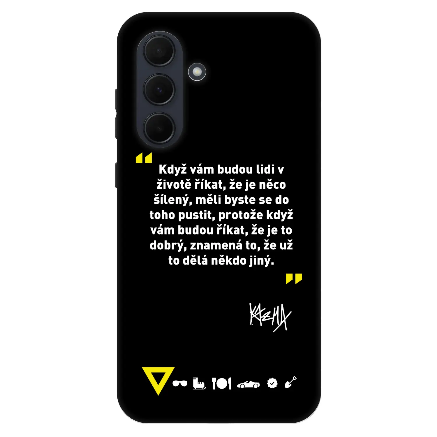 Fashion Case pro Samsung Galaxy A35 5G A356B - Kazma - MĚLI BYSTE SE DO TOHO PUSTIT