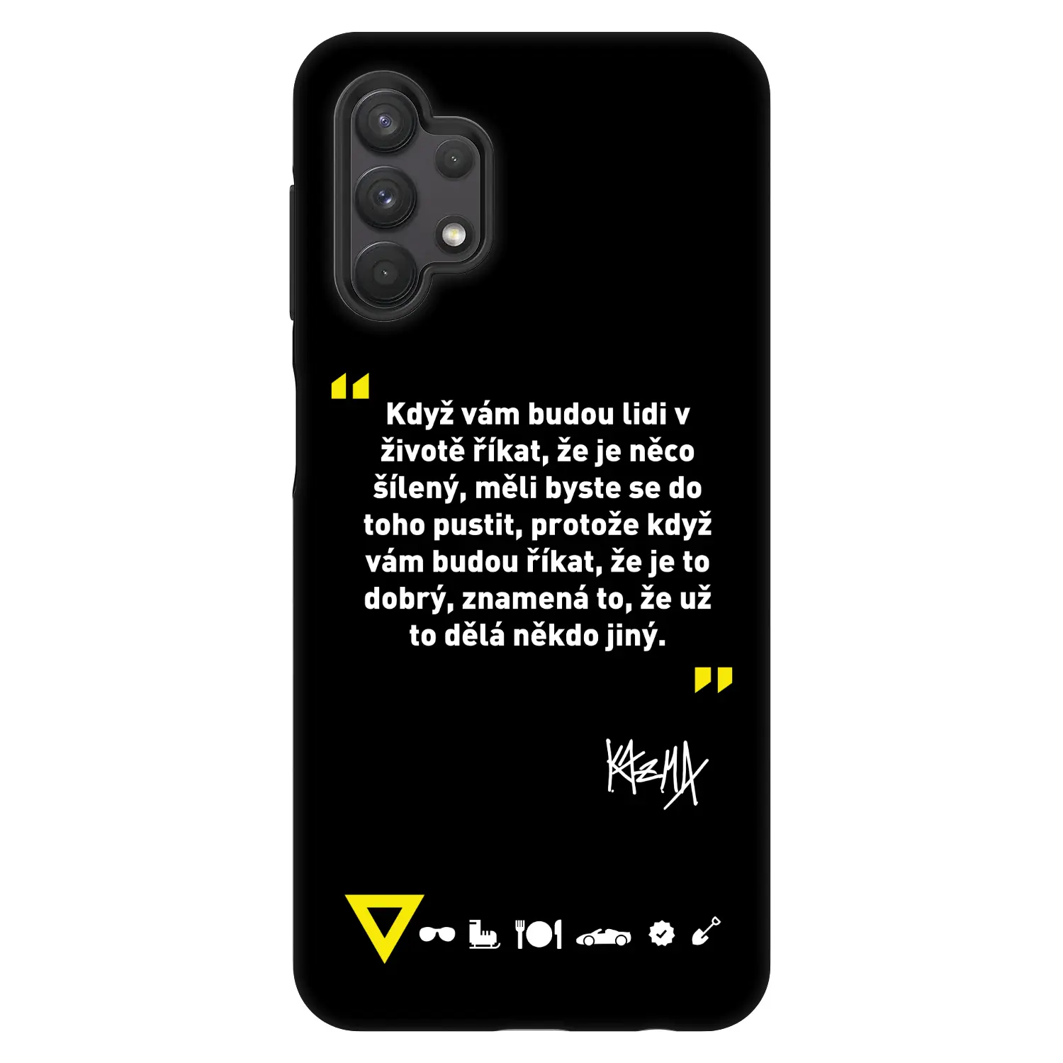 Fashion Case pro Samsung Galaxy A32 5G A326B - Kazma - MĚLI BYSTE SE DO TOHO PUSTIT