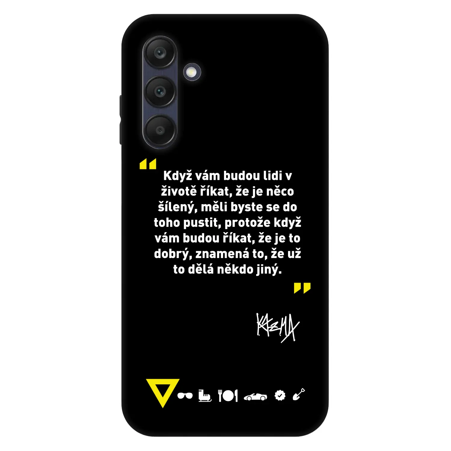 Fashion Case pro Samsung Galaxy A25 A256B 5G - Kazma - MĚLI BYSTE SE DO TOHO PUSTIT