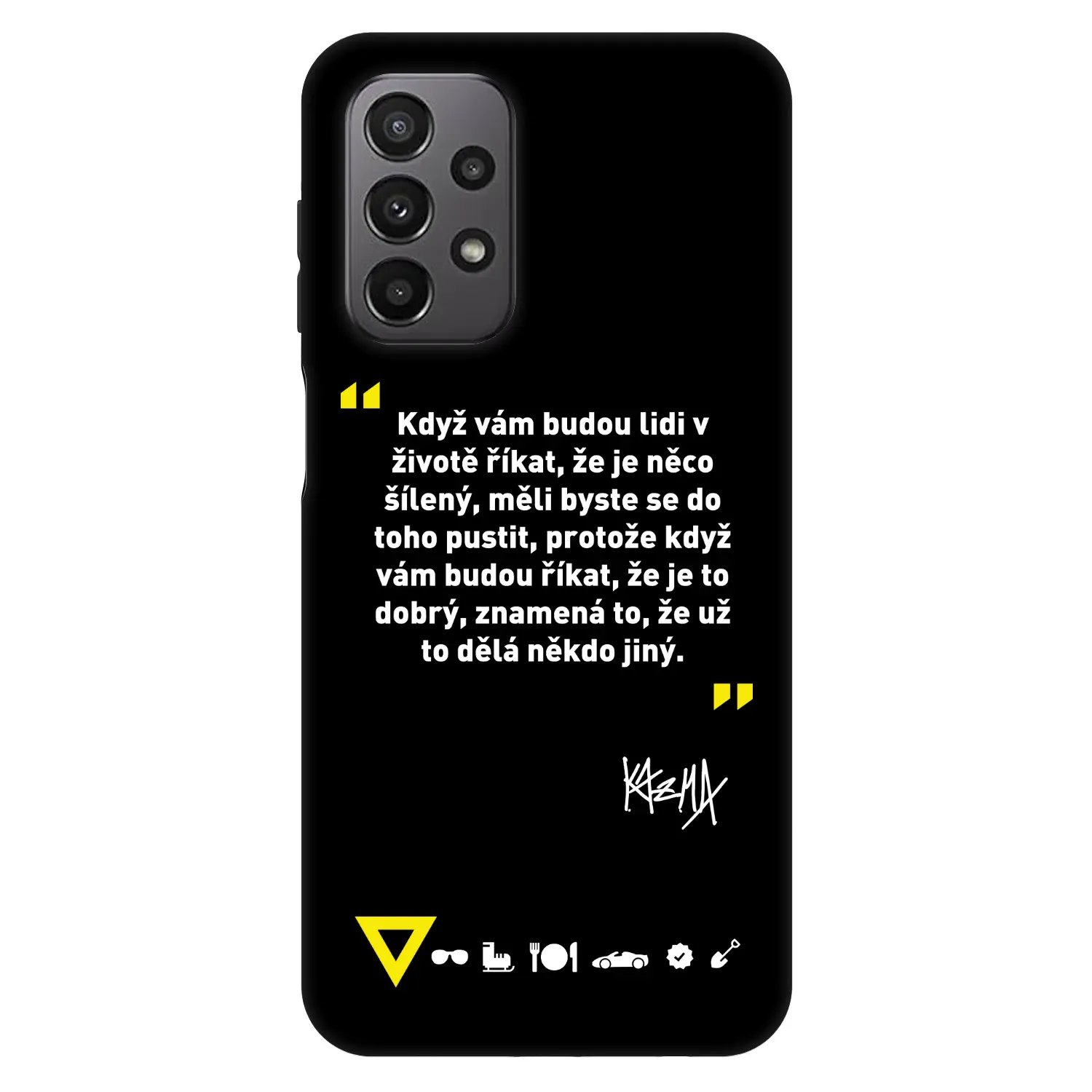 Fashion Case pro Samsung Galaxy A23 A236B 5G - Kazma - MĚLI BYSTE SE DO TOHO PUSTIT