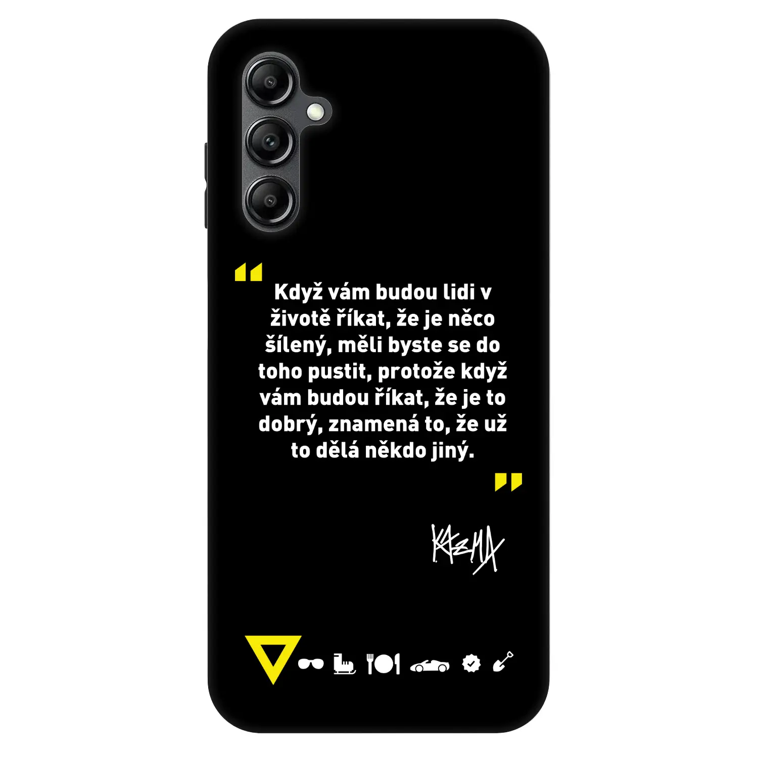 Fashion Case pro Samsung Galaxy A14 5G A146P - Kazma - MĚLI BYSTE SE DO TOHO PUSTIT