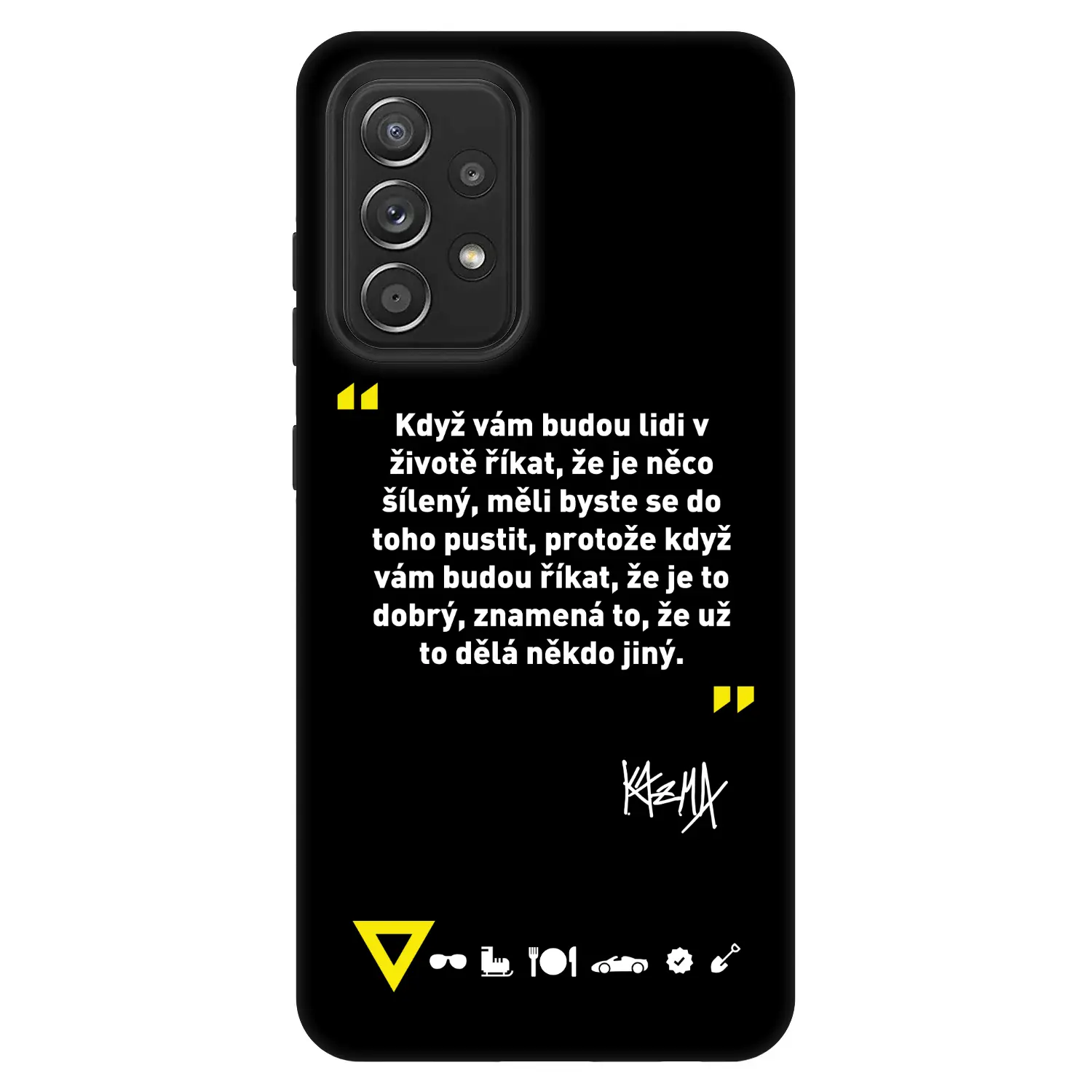 Fashion Case pro Samsung Galaxy A52 5G A525F - Kazma - MĚLI BYSTE SE DO TOHO PUSTIT