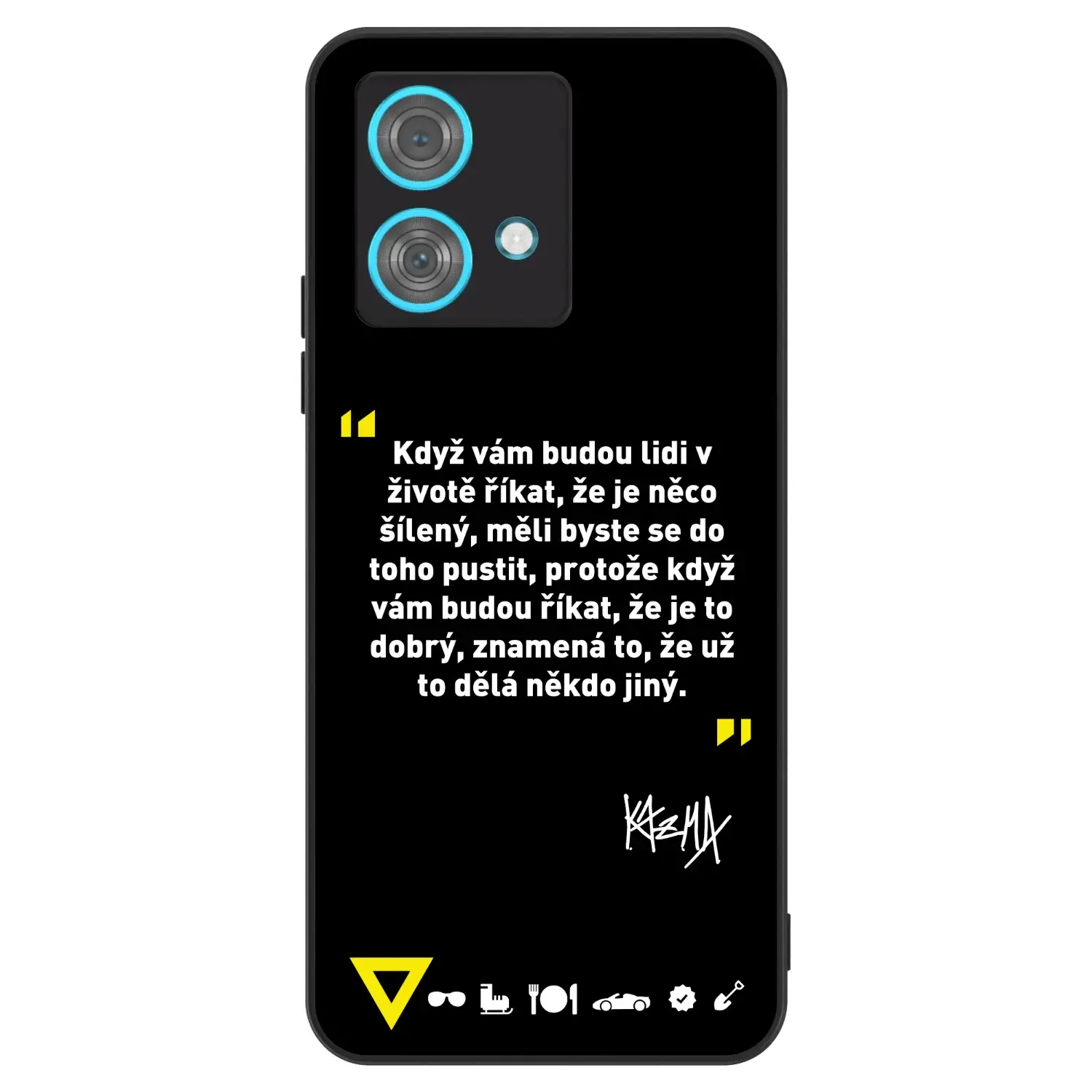 ULTIMATE CASE pro Motorola Edge 40 Neo - Kazma - MĚLI BYSTE SE DO TOHO PUSTIT