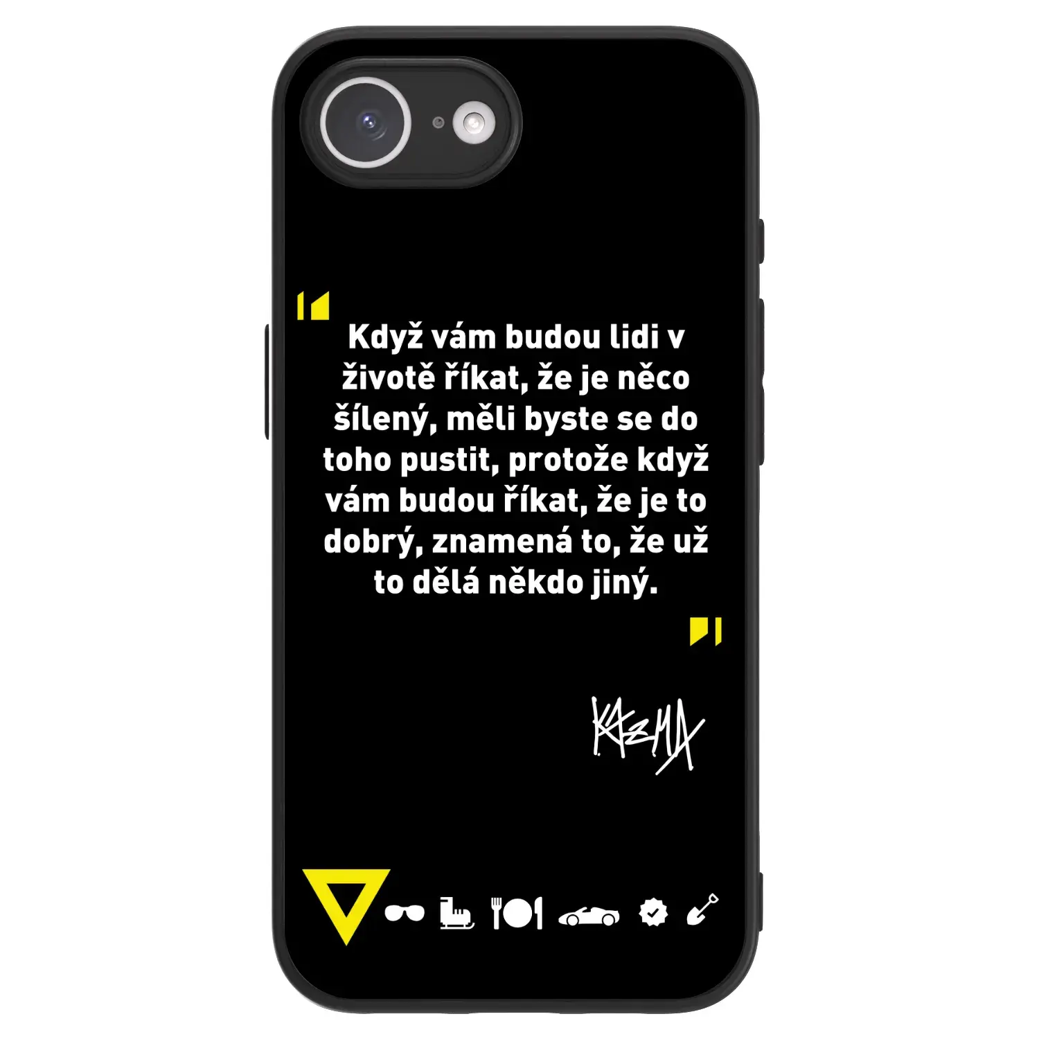 ULTIMATE CASE MagSafe pro Apple iPhone 17e - Kazma - MĚLI BYSTE SE DO TOHO PUSTIT