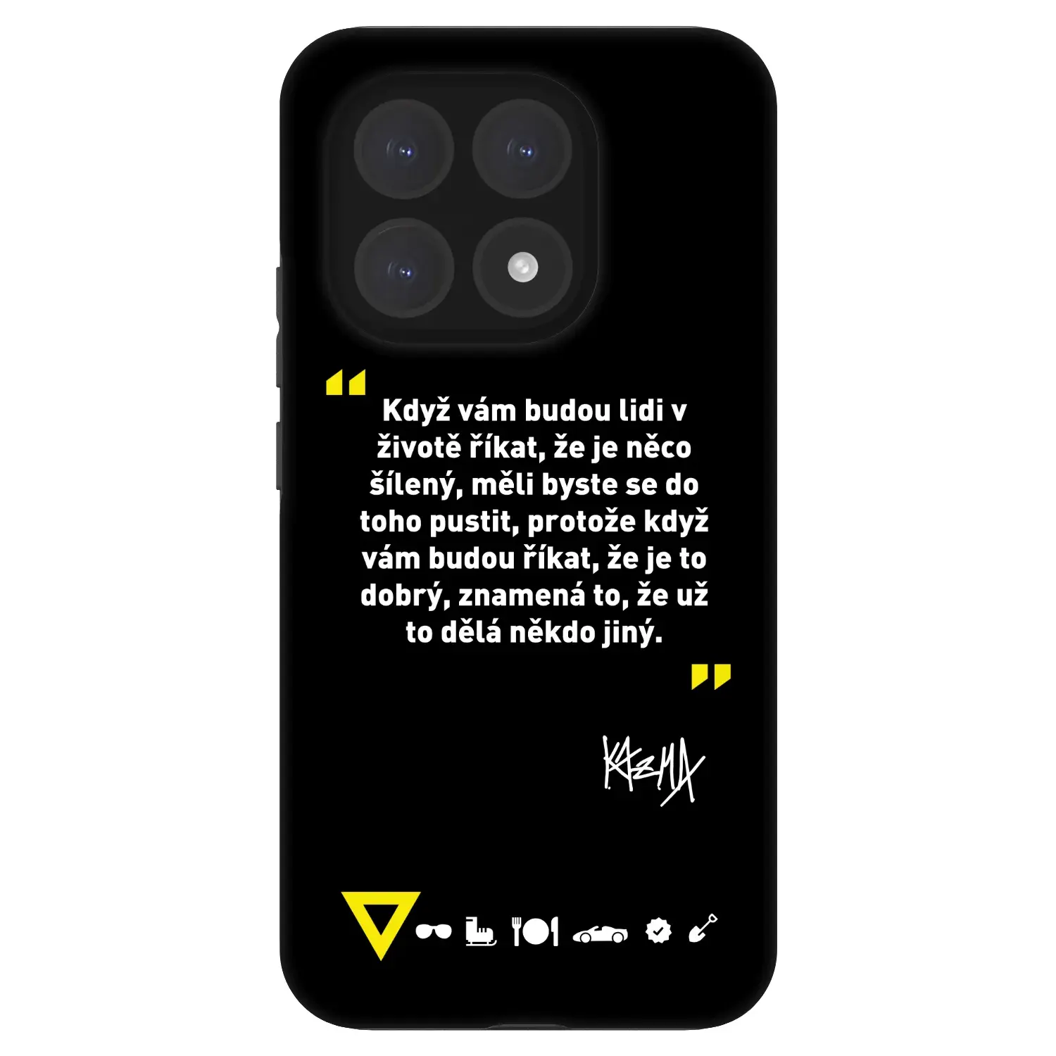 Fashion Case pro Xiaomi 15T - Kazma - MĚLI BYSTE SE DO TOHO PUSTIT