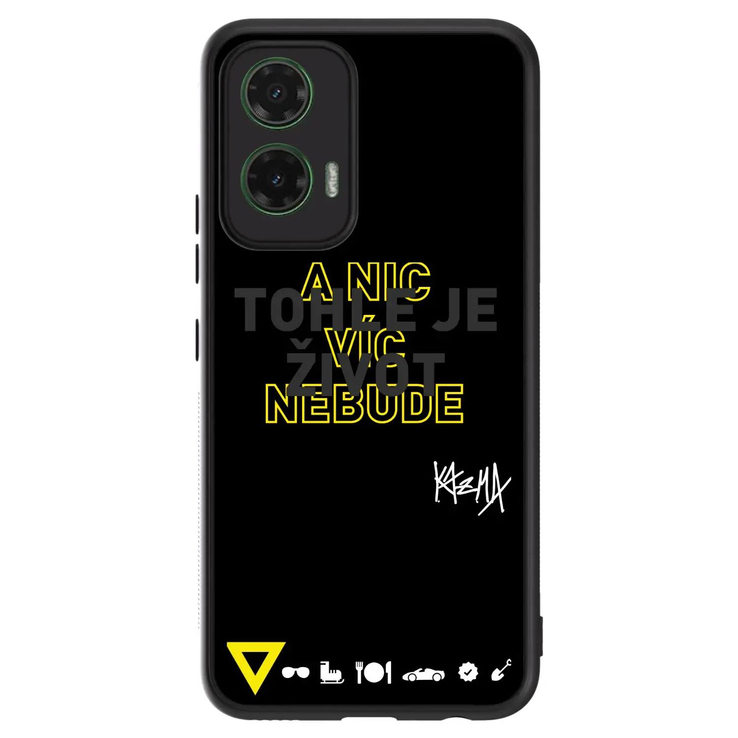 ULTIMATE CASE pro Motorola Moto G35 5G - Kazma - TOHLE JE ŽIVOT A NIC VÍC NEBUDE