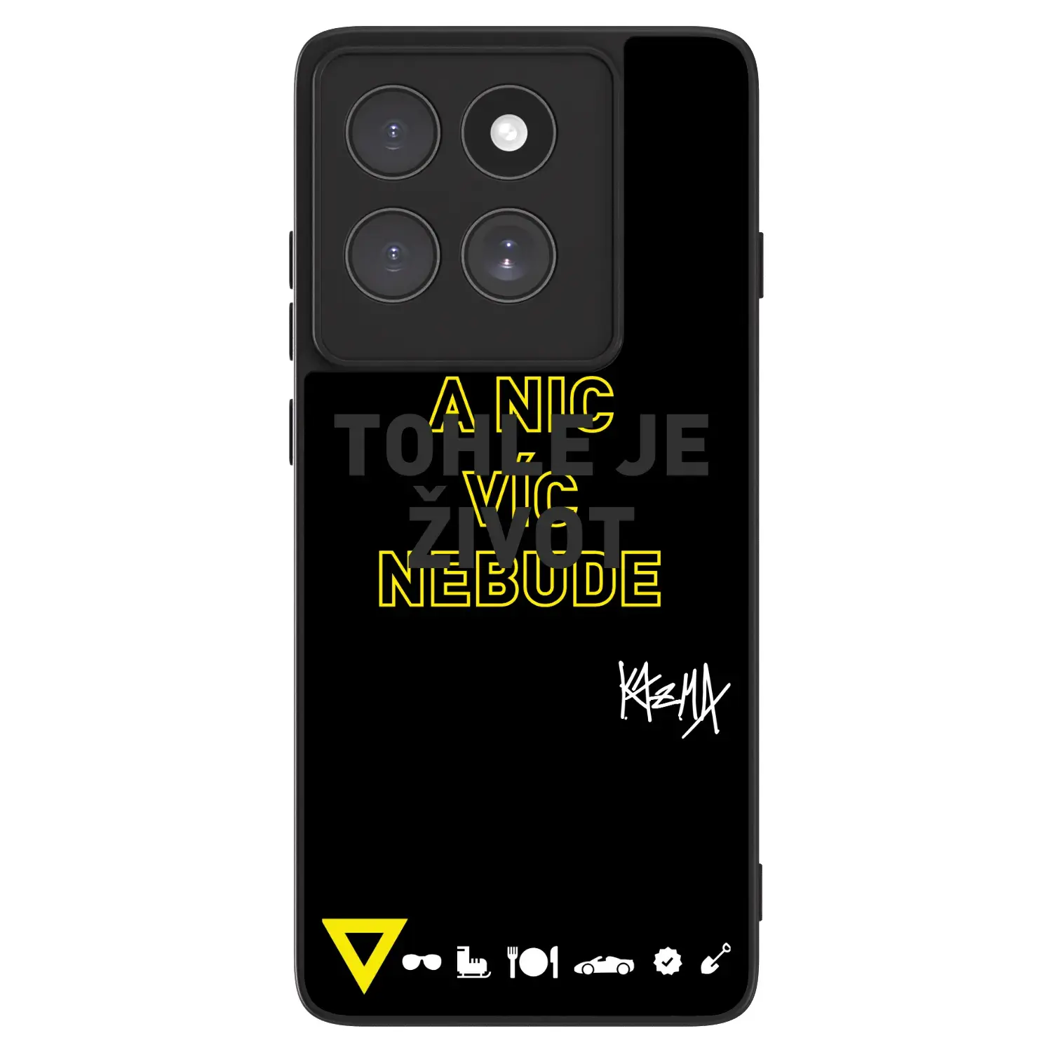 ULTIMATE CASE pro Motorola Edge 60 5G - Kazma - TOHLE JE ŽIVOT A NIC VÍC NEBUDE