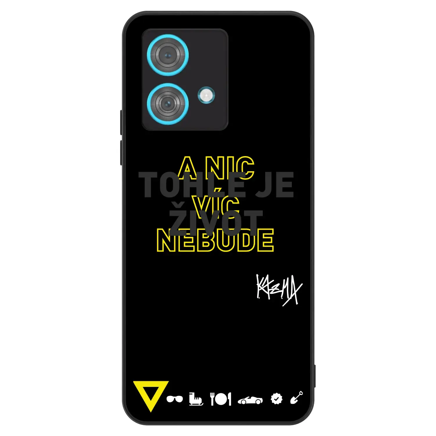 ULTIMATE CASE pro Motorola Edge 40 Neo - Kazma - TOHLE JE ŽIVOT A NIC VÍC NEBUDE