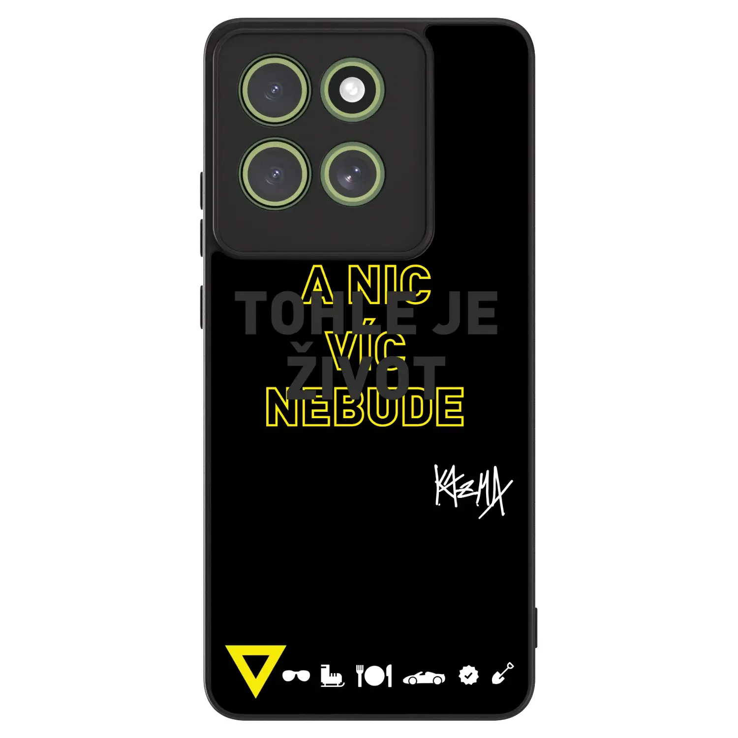 ULTIMATE CASE pro Motorola Moto G86 Power 5G - Kazma - TOHLE JE ŽIVOT A NIC VÍC NEBUDE