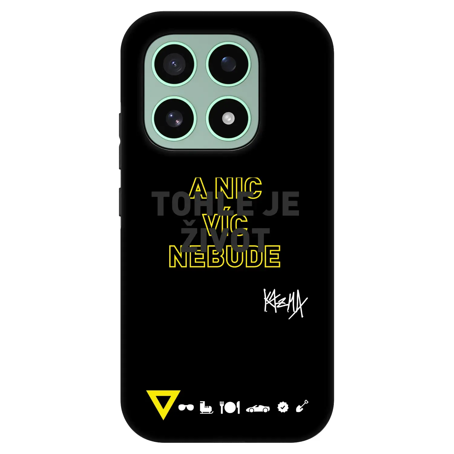 Fashion Case pro Xiaomi 17 - Kazma - TOHLE JE ŽIVOT A NIC VÍC NEBUDE