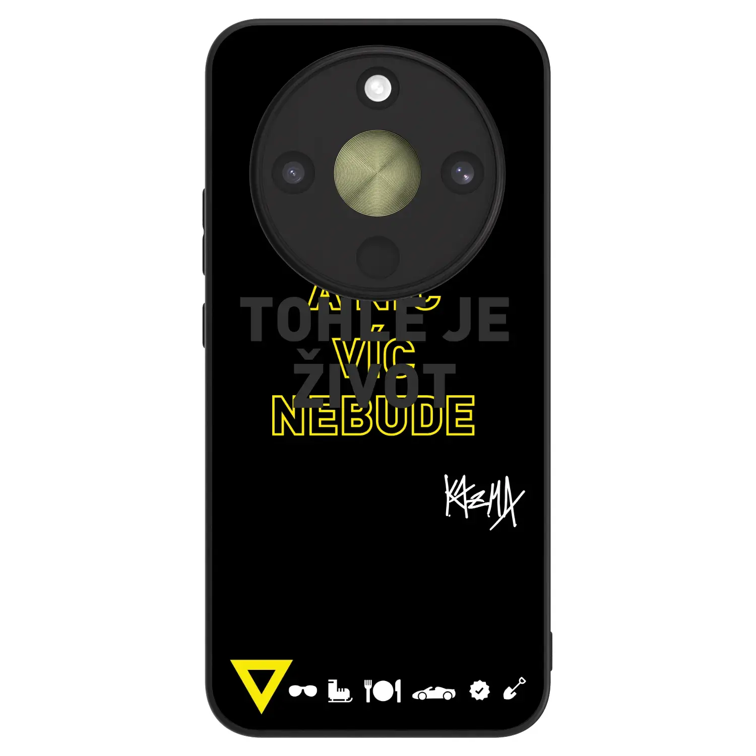 ULTIMATE CASE pro Honor Magic8 Lite 5G - Kazma - TOHLE JE ŽIVOT A NIC VÍC NEBUDE