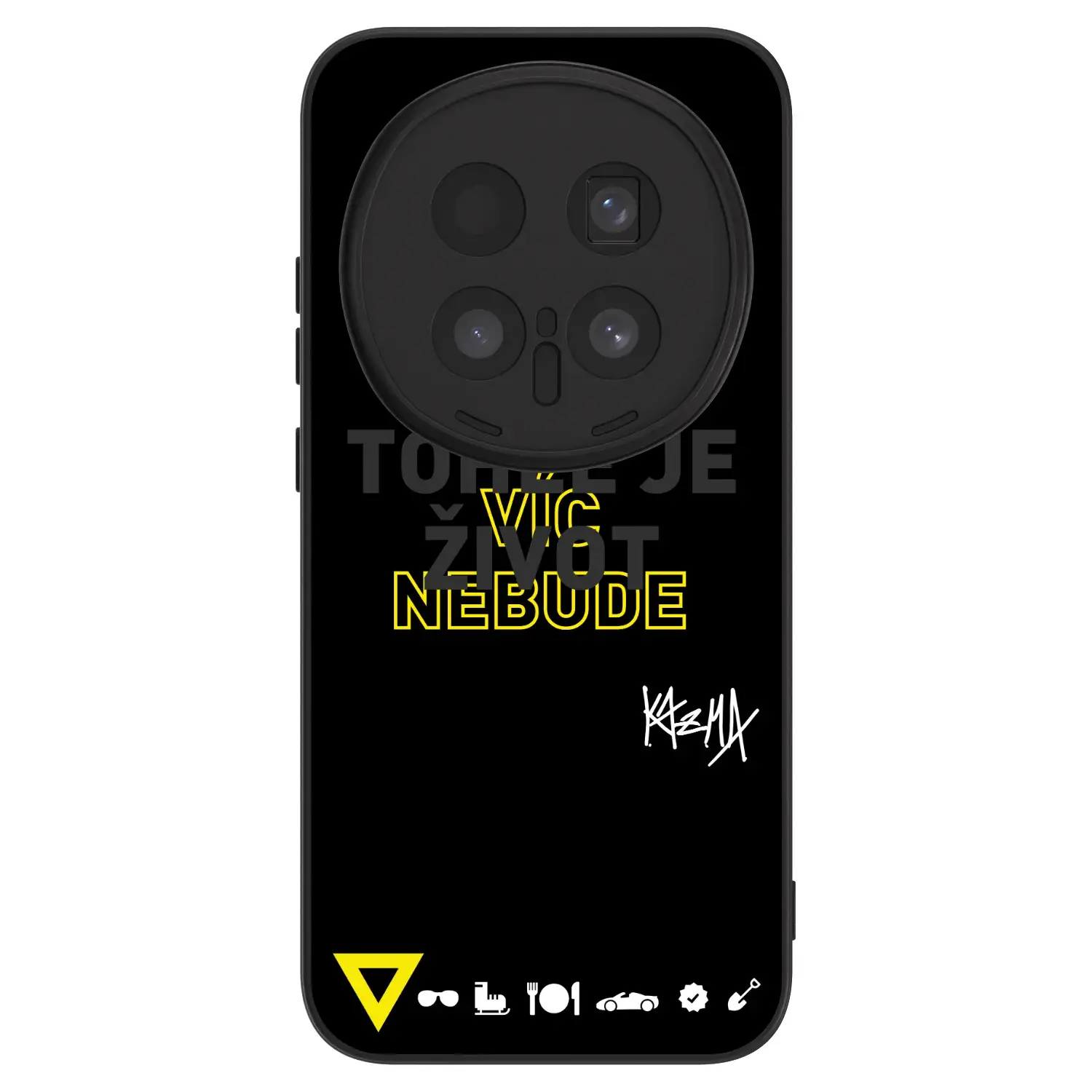 ULTIMATE CASE pro Honor Magic8 Pro 5G - Kazma - TOHLE JE ŽIVOT A NIC VÍC NEBUDE