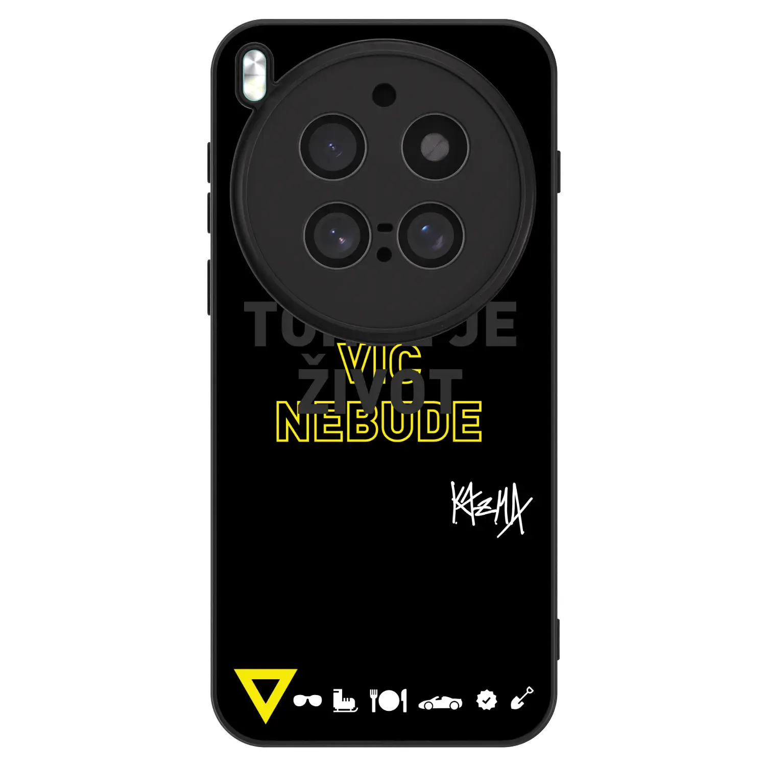 ULTIMATE CASE pro Vivo X300 Pro - Kazma - TOHLE JE ŽIVOT A NIC VÍC NEBUDE