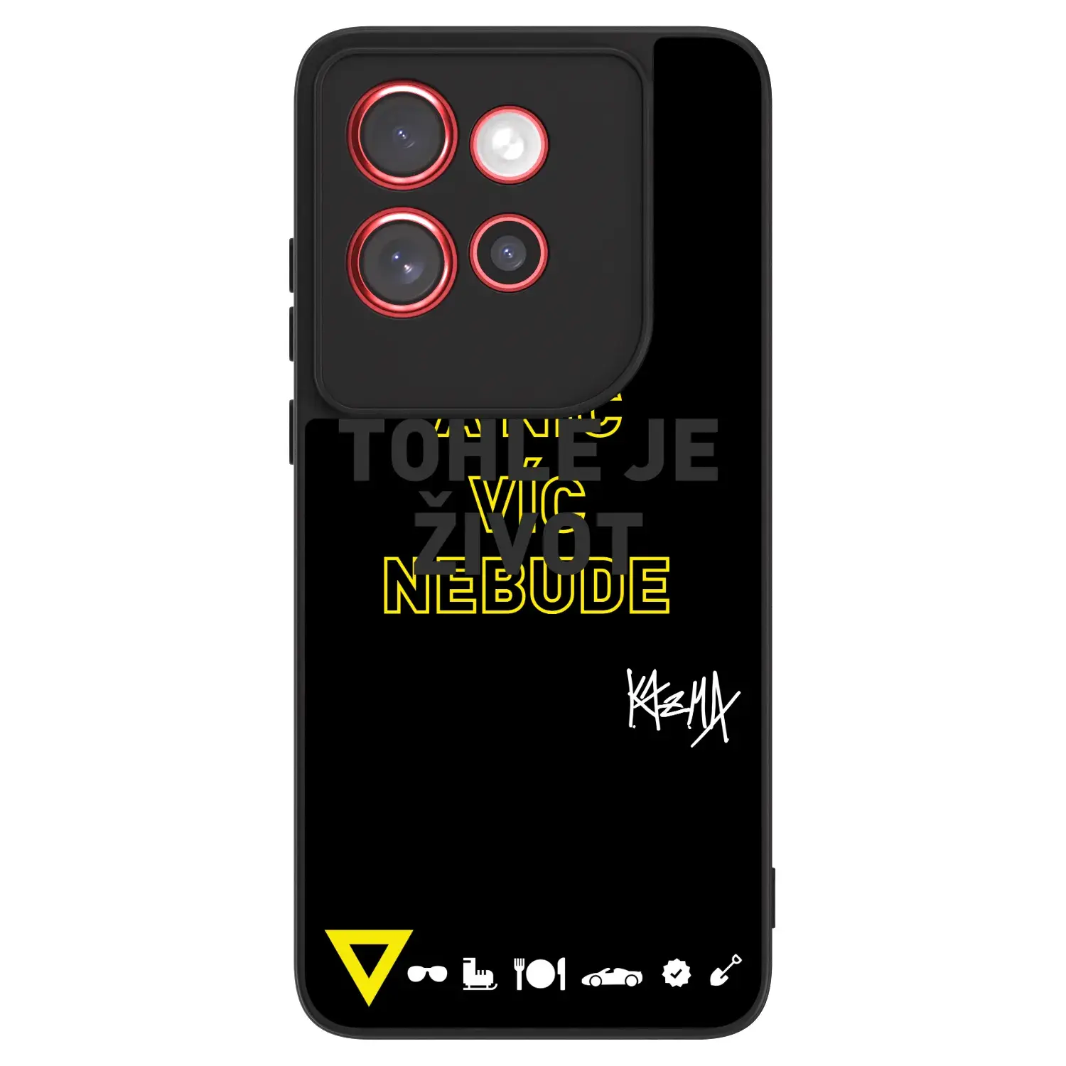 ULTIMATE CASE pro Motorola Edge 60 Neo 5G - Kazma - TOHLE JE ŽIVOT A NIC VÍC NEBUDE