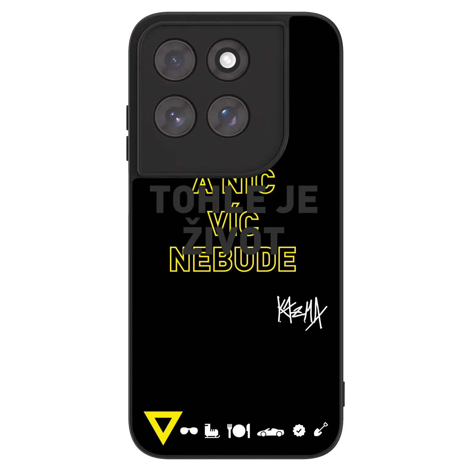 ULTIMATE CASE pro Motorola Moto G77 - Kazma - TOHLE JE ŽIVOT A NIC VÍC NEBUDE