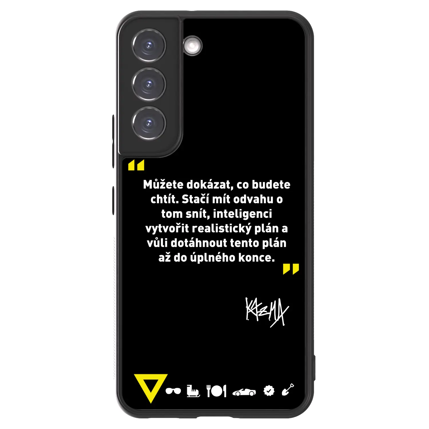 ULTIMATE CASE PowerShare pro Samsung Galaxy S22+ 5G - Kazma - MŮŽETE DOKÁZAT, CO BUDETE CHTÍT