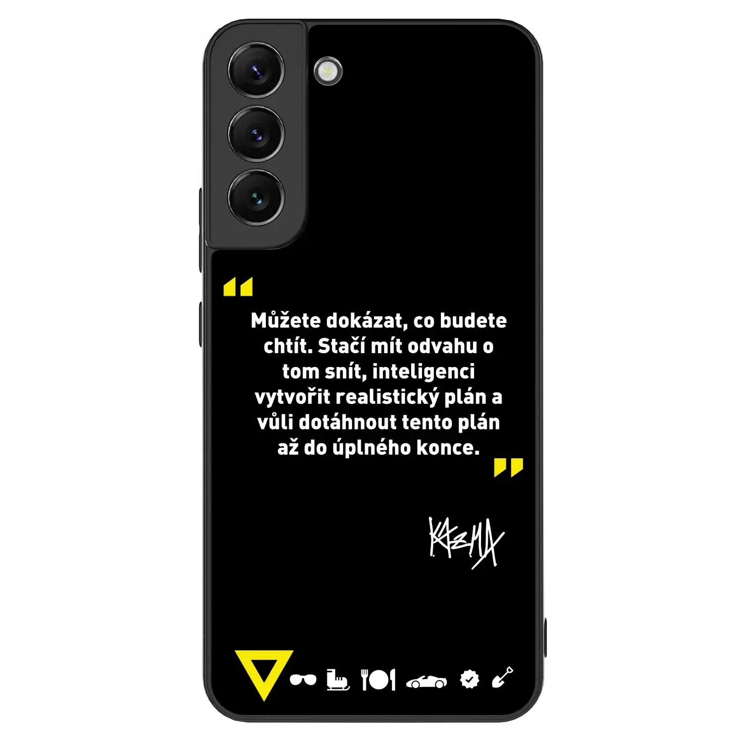 ULTIMATE CASE PowerShare pro Samsung Galaxy S22+ 5G - Kazma - MŮŽETE DOKÁZAT, CO BUDETE CHTÍT