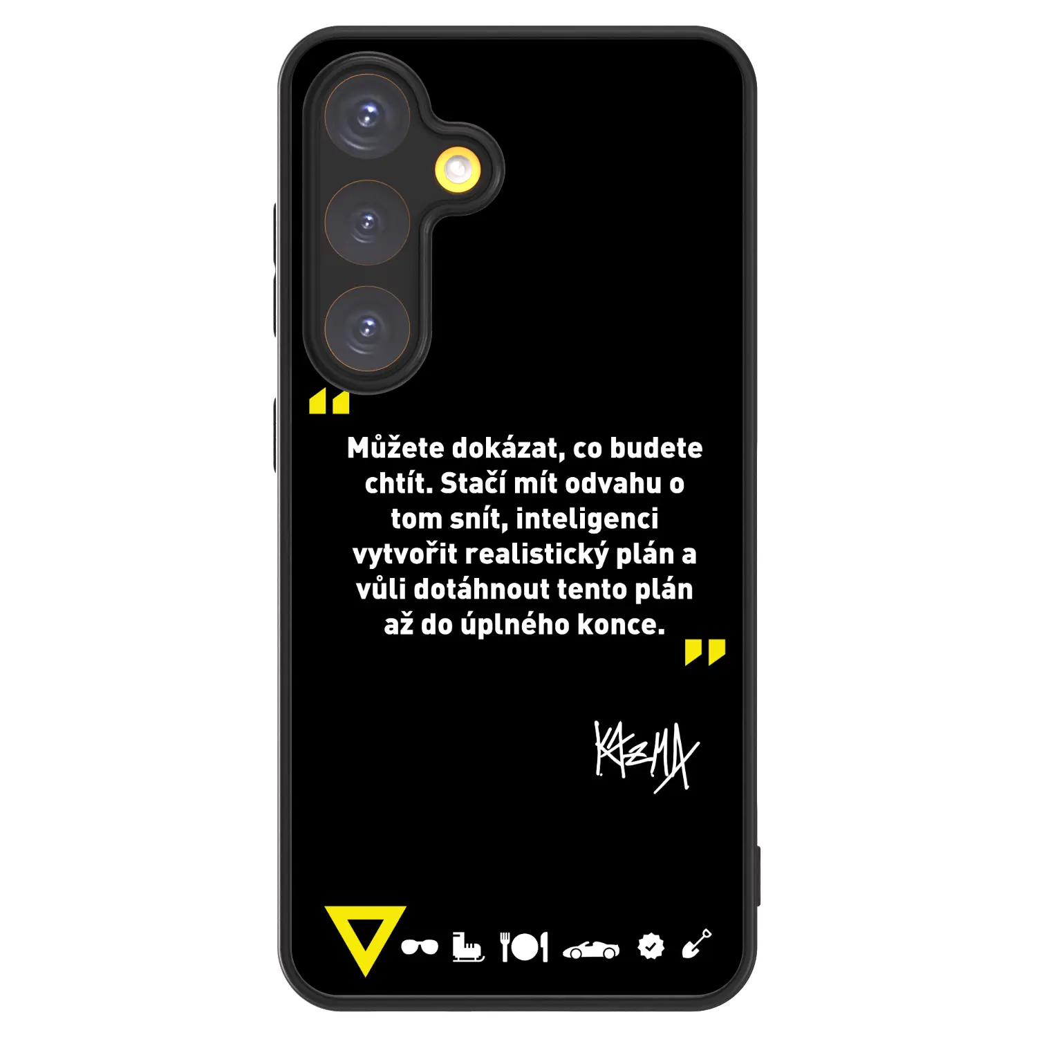 ULTIMATE CASE PowerShare pro Samsung Galaxy S24 S921B 5G - Kazma - MŮŽETE DOKÁZAT, CO BUDETE CHTÍT