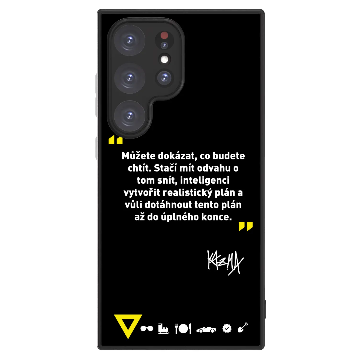 ULTIMATE CASE PowerShare pro Samsung Galaxy S24 Ultra S928B 5G - Kazma - MŮŽETE DOKÁZAT, CO BUDETE CHTÍT