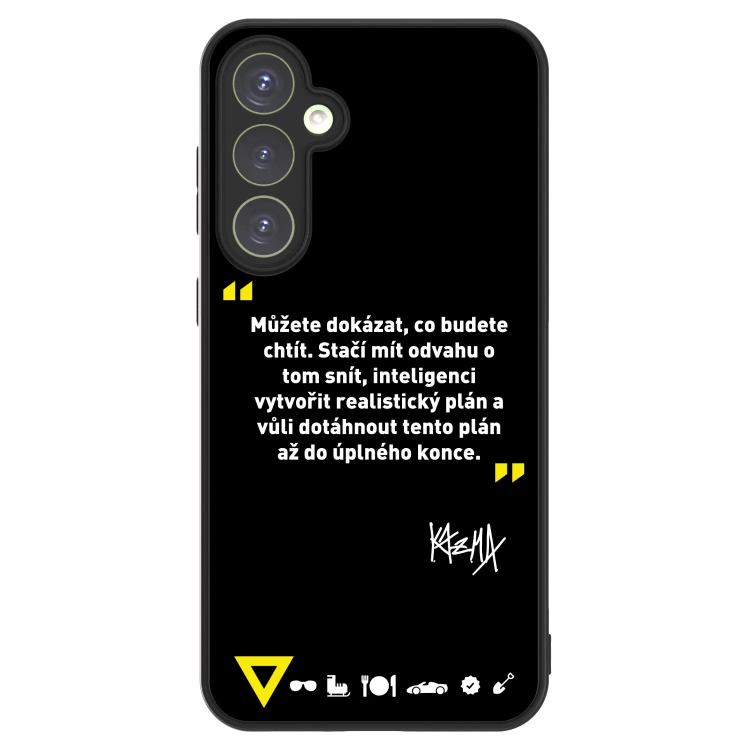 ULTIMATE CASE PowerShare pro Samsung Galaxy S23 FE S711B - Kazma - MŮŽETE DOKÁZAT, CO BUDETE CHTÍT