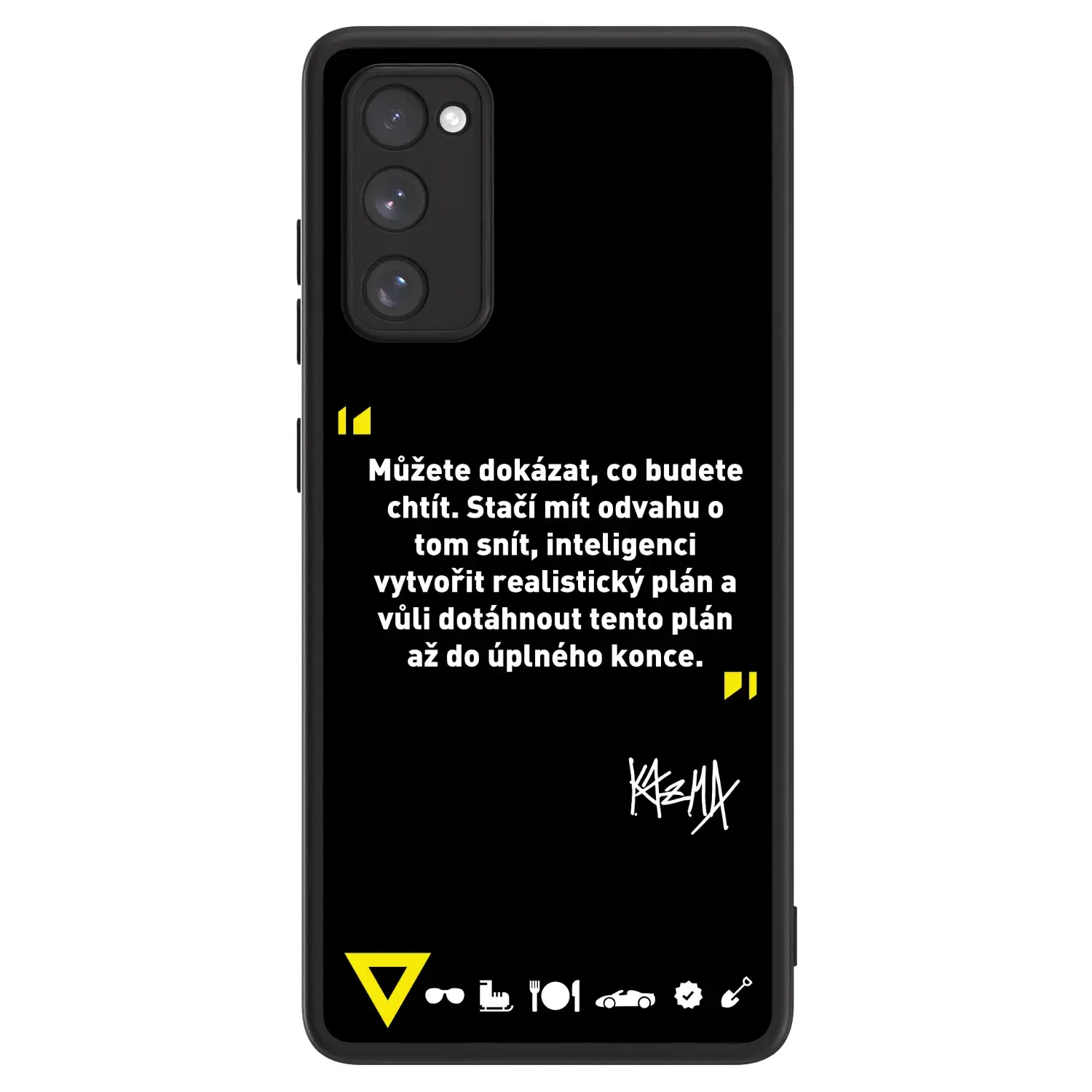 ULTIMATE CASE PowerShare pro Samsung Galaxy S20 FE - Kazma - MŮŽETE DOKÁZAT, CO BUDETE CHTÍT