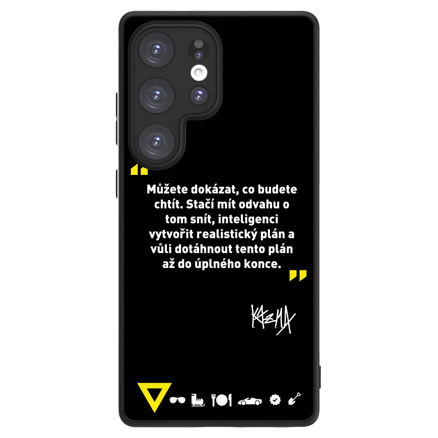 ULTIMATE CASE PowerShare pro Samsung Galaxy S25 Ultra 5G - Kazma - MŮŽETE DOKÁZAT, CO BUDETE CHTÍT