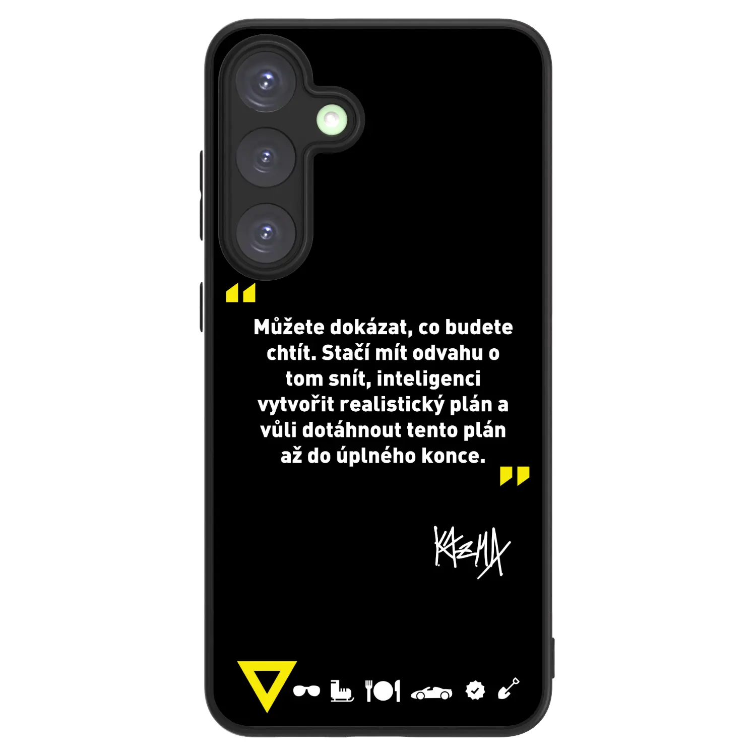 ULTIMATE CASE PowerShare pro Samsung Galaxy S25+ 5G - Kazma - MŮŽETE DOKÁZAT, CO BUDETE CHTÍT