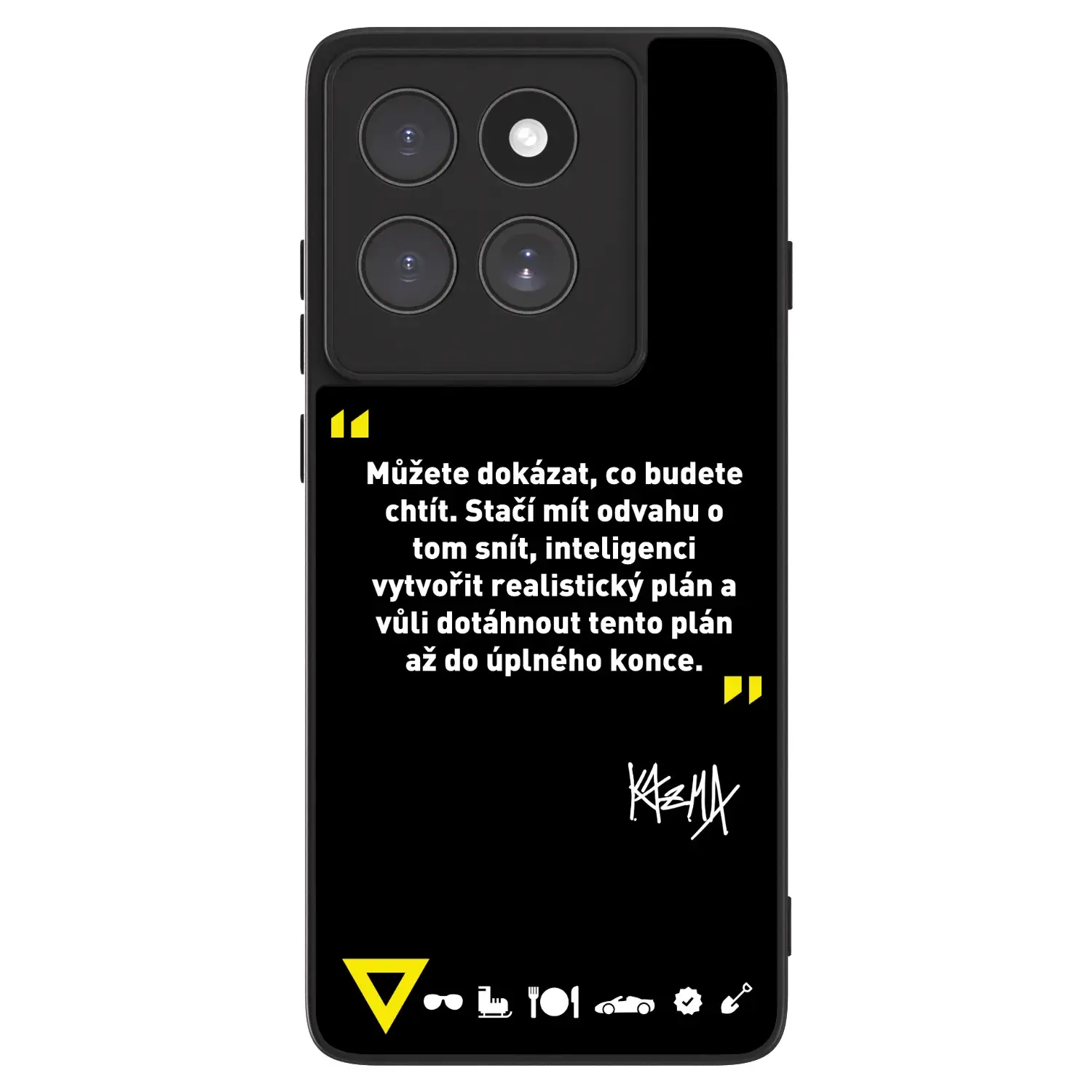 ULTIMATE CASE pro Motorola Edge 60 5G - Kazma - MŮŽETE DOKÁZAT, CO BUDETE CHTÍT