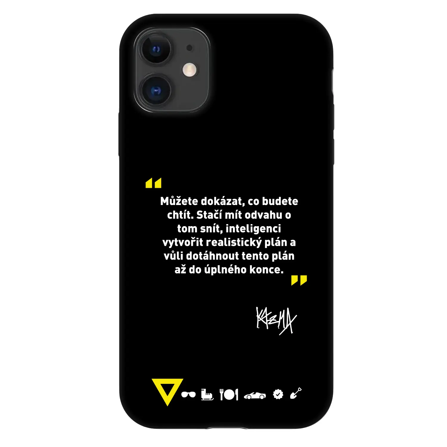 Fashion Case pro Apple iPhone 11 - Kazma - MŮŽETE DOKÁZAT, CO BUDETE CHTÍT