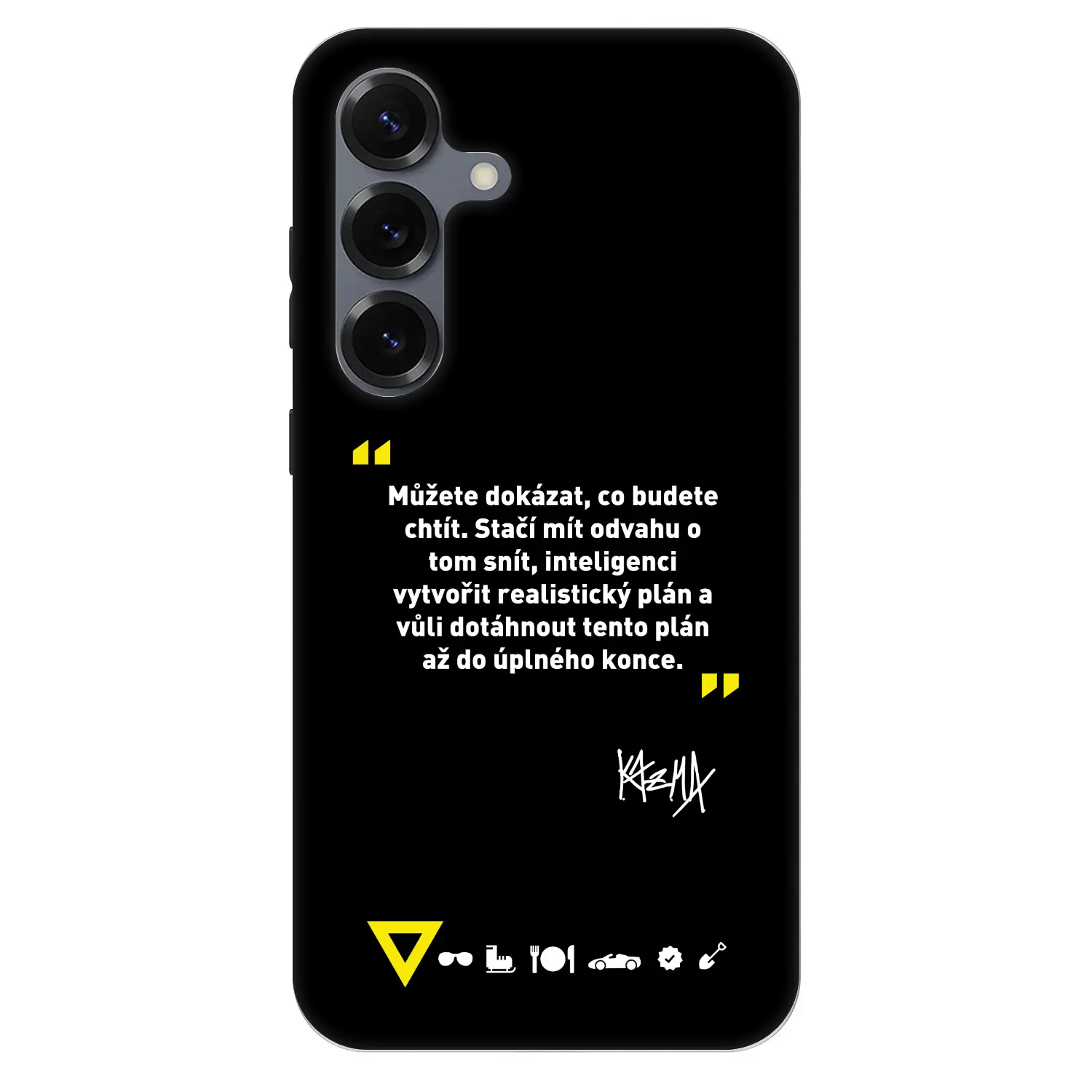 Fashion Case PowerShare pro Samsung Galaxy S25 5G - Kazma - MŮŽETE DOKÁZAT, CO BUDETE CHTÍT