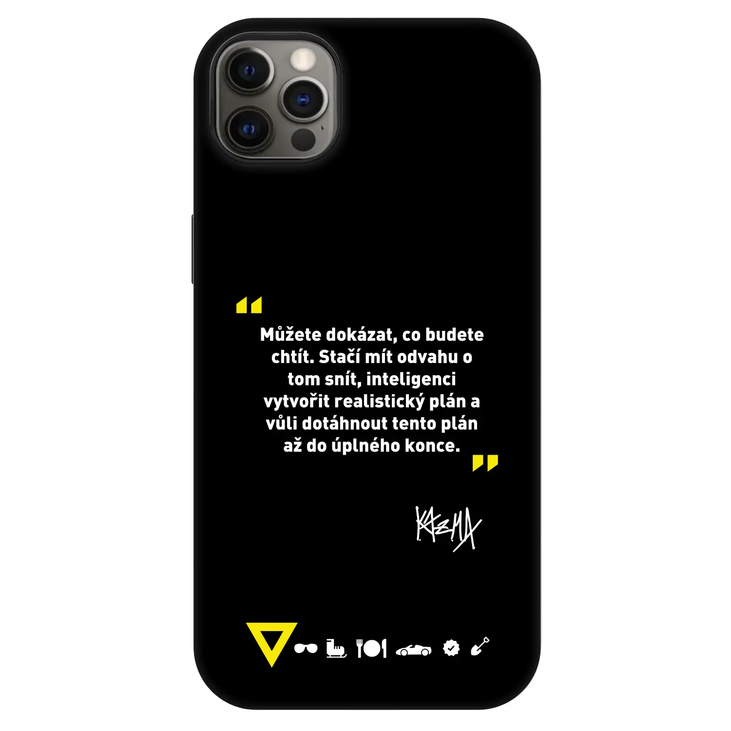 Fashion Case MagSafe Apple iPhone 12 Pro Max - Kazma - MŮŽETE DOKÁZAT, CO BUDETE CHTÍT