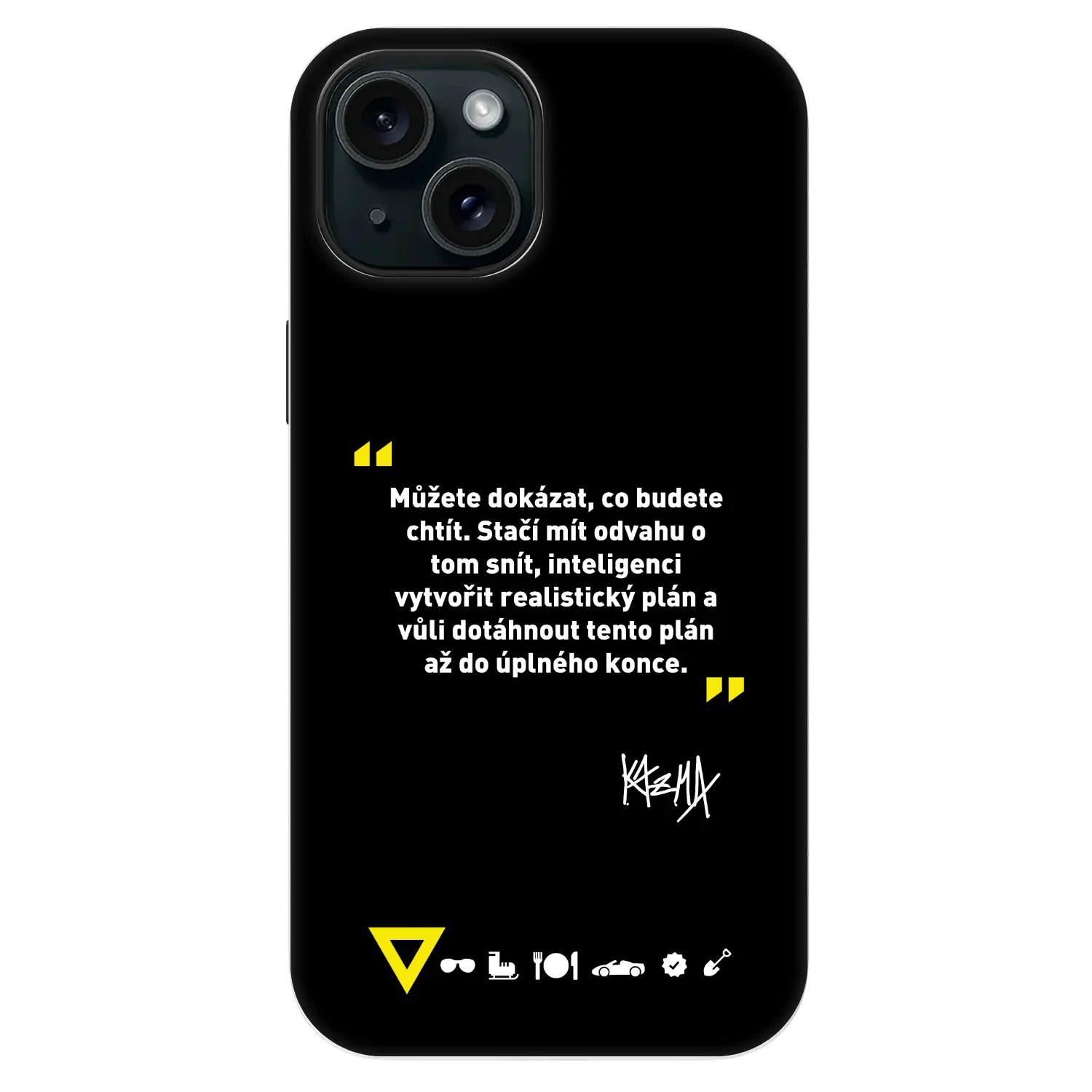 Fashion Case MagSafe Apple iPhone 13 - Kazma - MŮŽETE DOKÁZAT, CO BUDETE CHTÍT