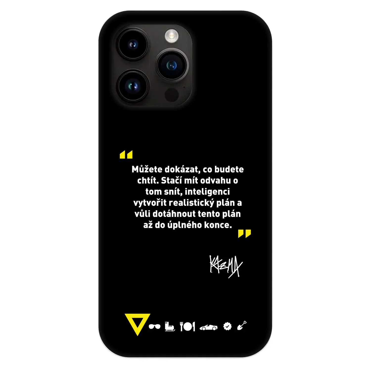 Fashion Case MagSafe Apple iPhone 13 Pro - Kazma - MŮŽETE DOKÁZAT, CO BUDETE CHTÍT