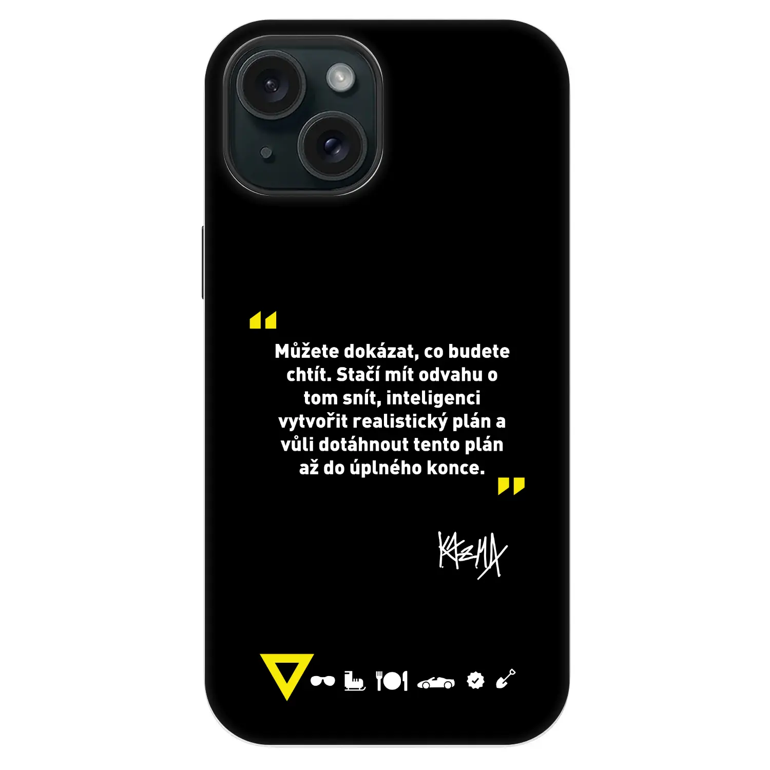 Fashion Case MagSafe Apple iPhone 14 - Kazma - MŮŽETE DOKÁZAT, CO BUDETE CHTÍT