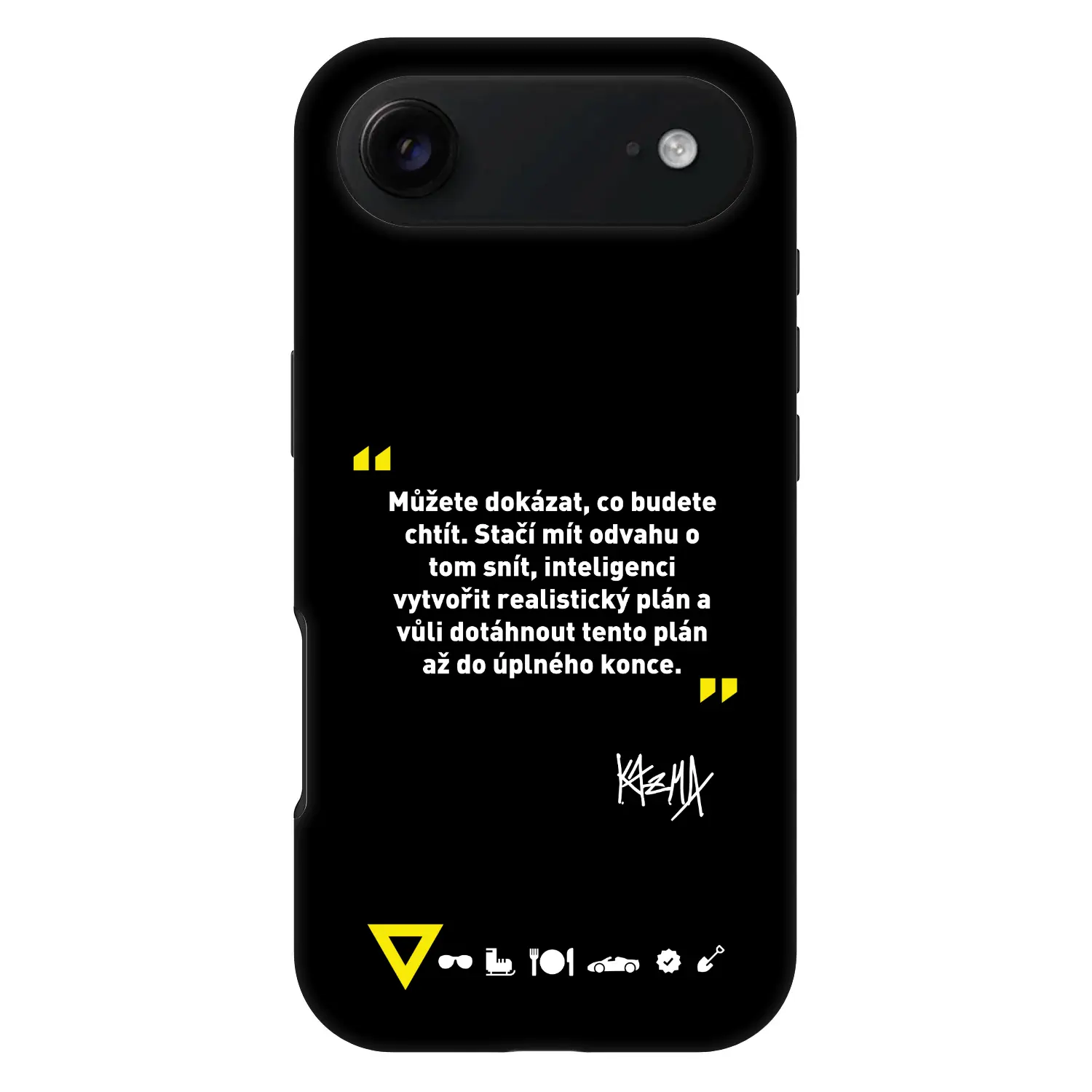 Fashion Case MagSafe Apple iPhone Air - Kazma - MŮŽETE DOKÁZAT, CO BUDETE CHTÍT