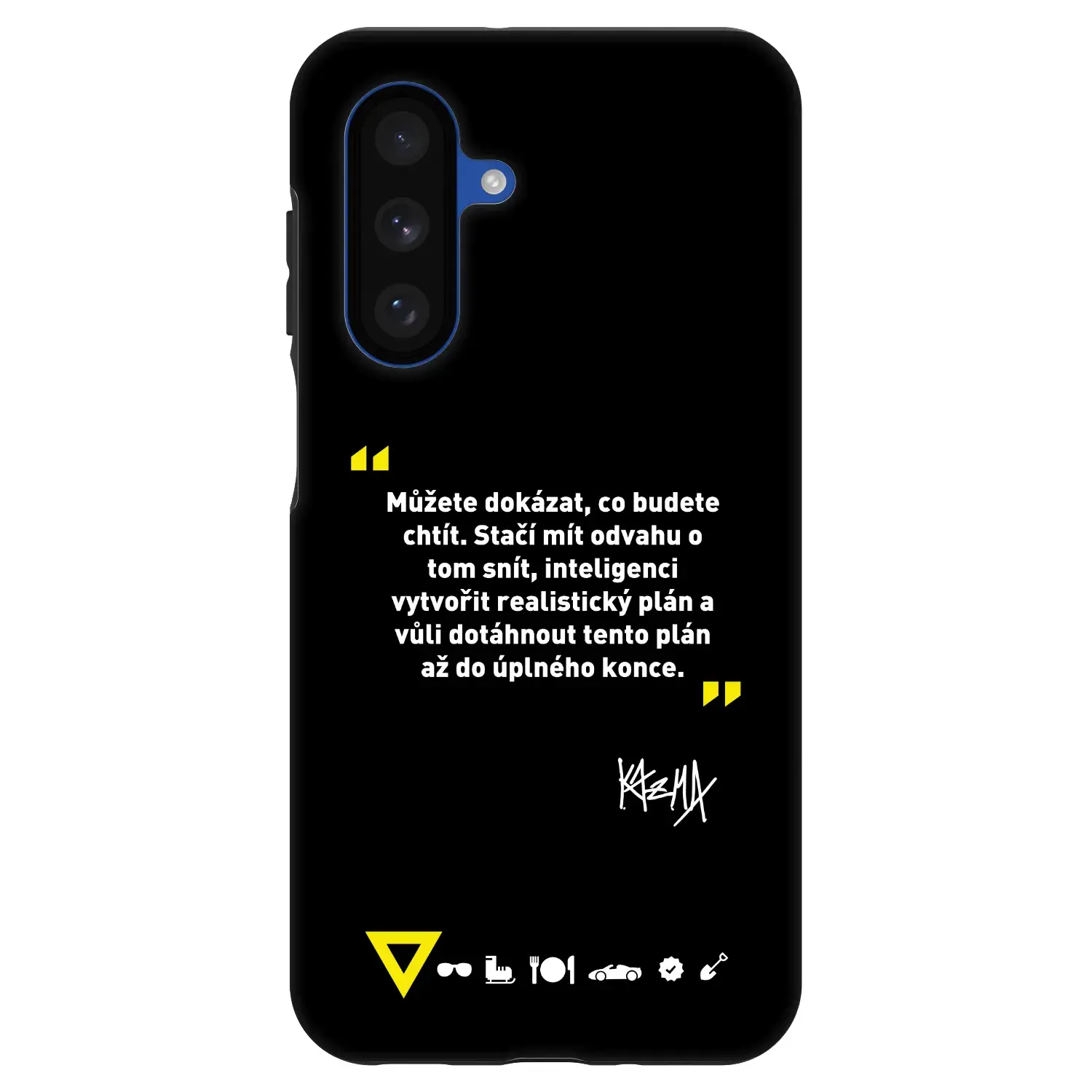 Fashion Case pro Samsung Galaxy A17 5G - Kazma - MŮŽETE DOKÁZAT, CO BUDETE CHTÍT