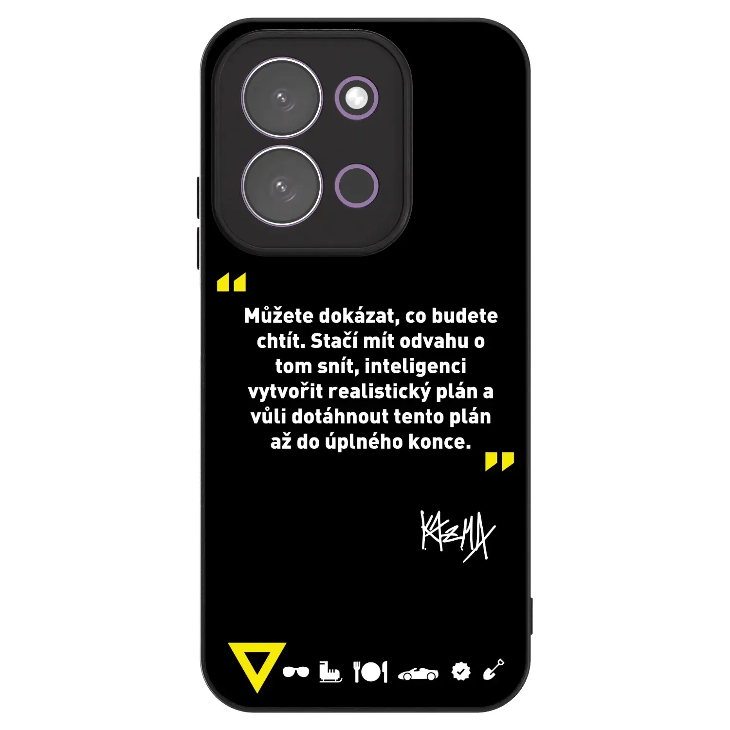ULTIMATE CASE pro Xiaomi Redmi 15C 5G - Kazma - MŮŽETE DOKÁZAT, CO BUDETE CHTÍT
