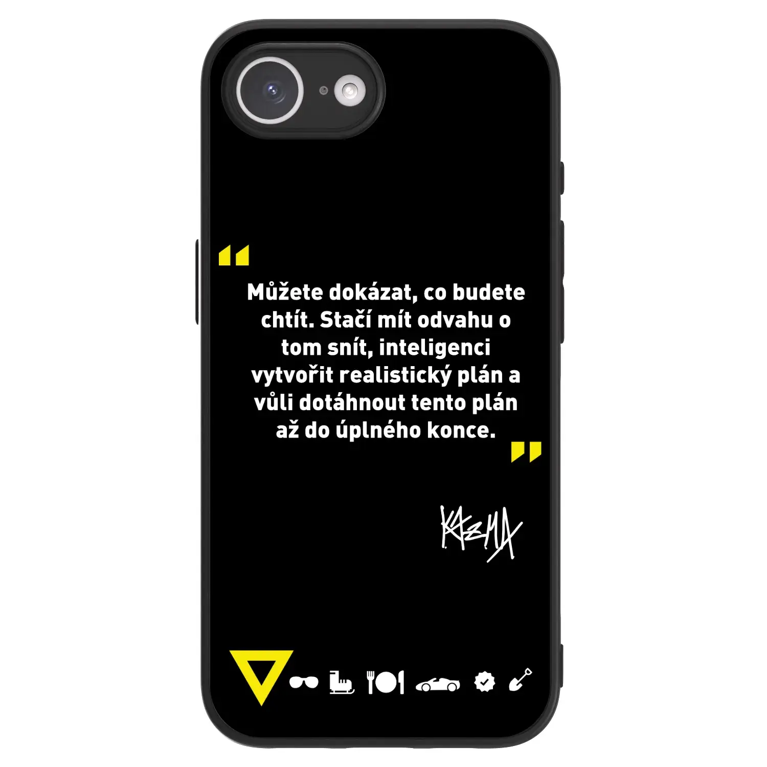 ULTIMATE CASE pro Apple iPhone 17e - Kazma - MŮŽETE DOKÁZAT, CO BUDETE CHTÍT