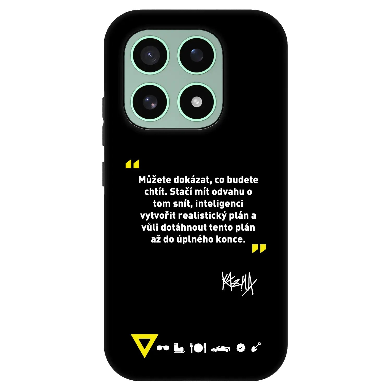 Fashion Case pro Xiaomi 17 - Kazma - MŮŽETE DOKÁZAT, CO BUDETE CHTÍT