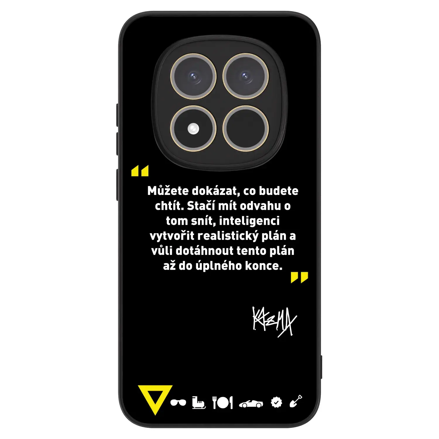 ULTIMATE CASE pro Xiaomi Redmi Note 15 Pro 5G - Kazma - MŮŽETE DOKÁZAT, CO BUDETE CHTÍT