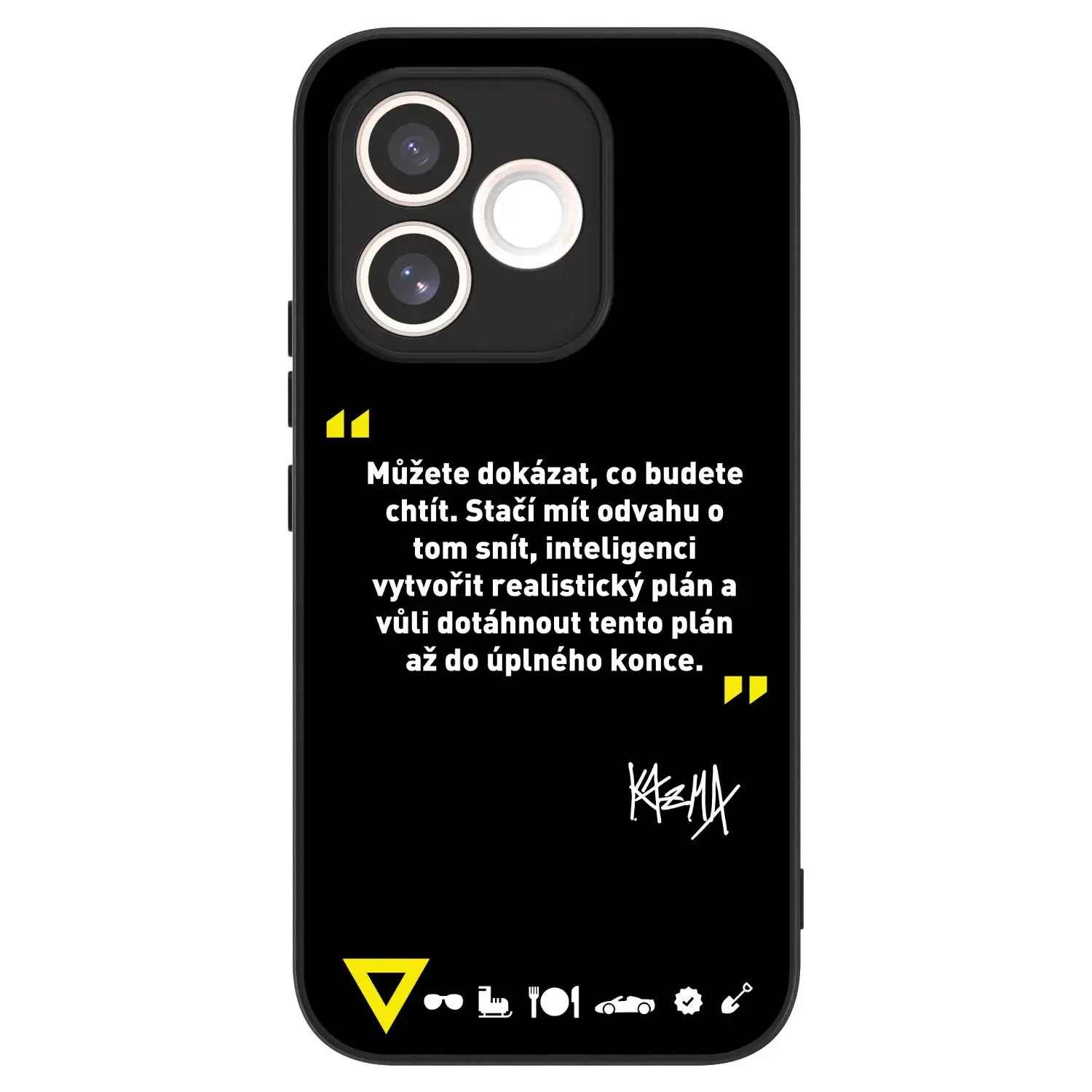 ULTIMATE CASE pro Honor 600 Lite - Kazma - MŮŽETE DOKÁZAT, CO BUDETE CHTÍT