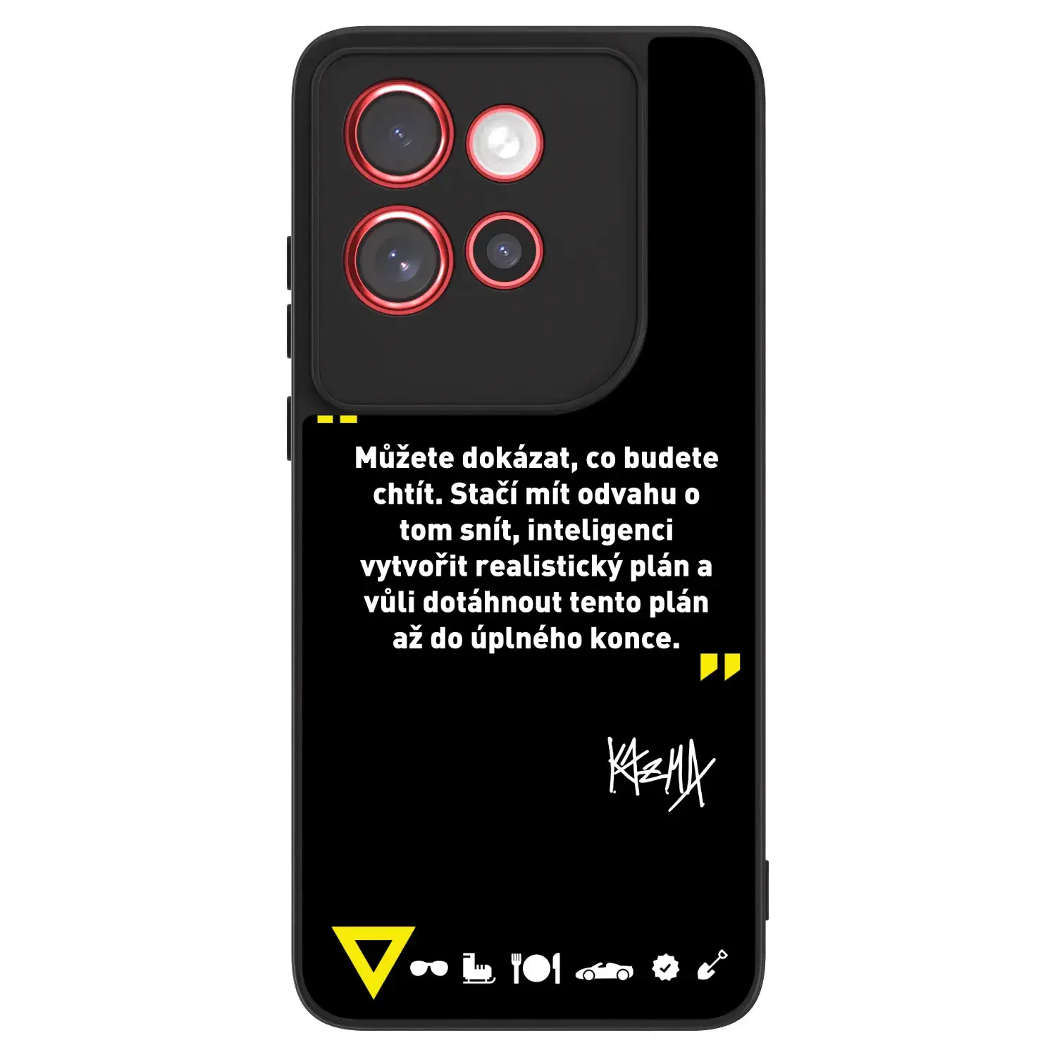 ULTIMATE CASE pro Motorola Edge 60 Neo 5G - Kazma - MŮŽETE DOKÁZAT, CO BUDETE CHTÍT
